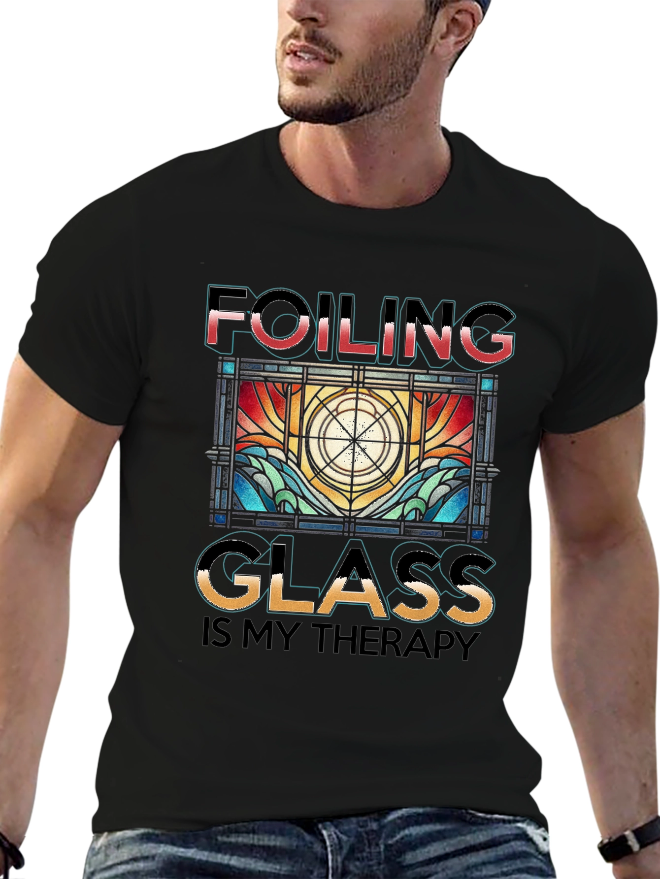 Foiling Glass Therapy T-Shirt