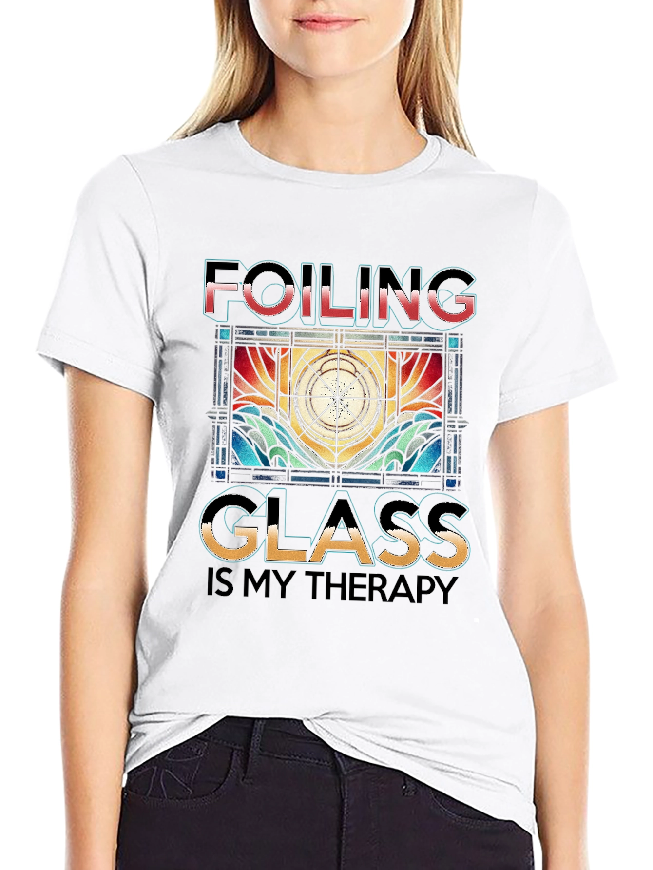 Foiling Glass Therapy T-Shirt
