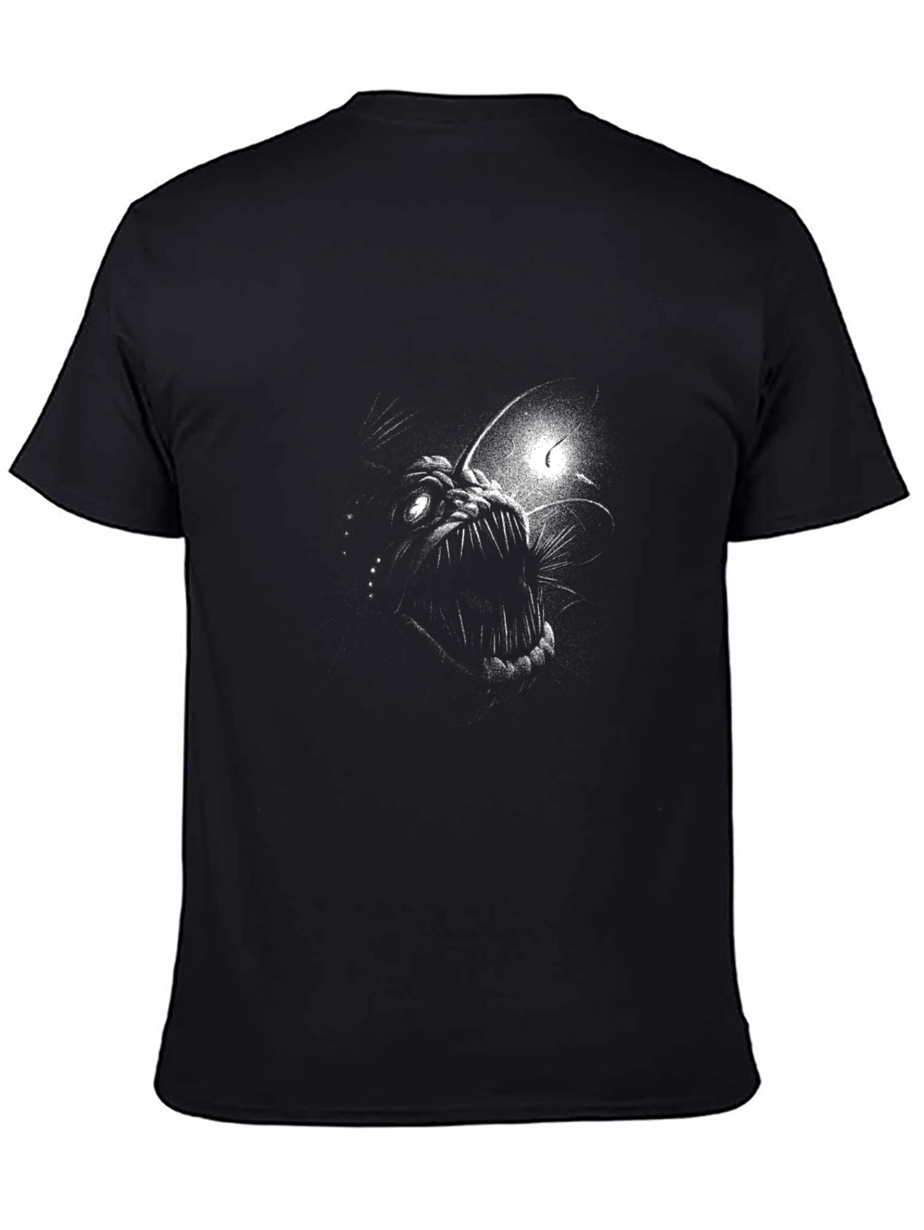 Anglerfish Graphic Tee - Dark & Edgy Design