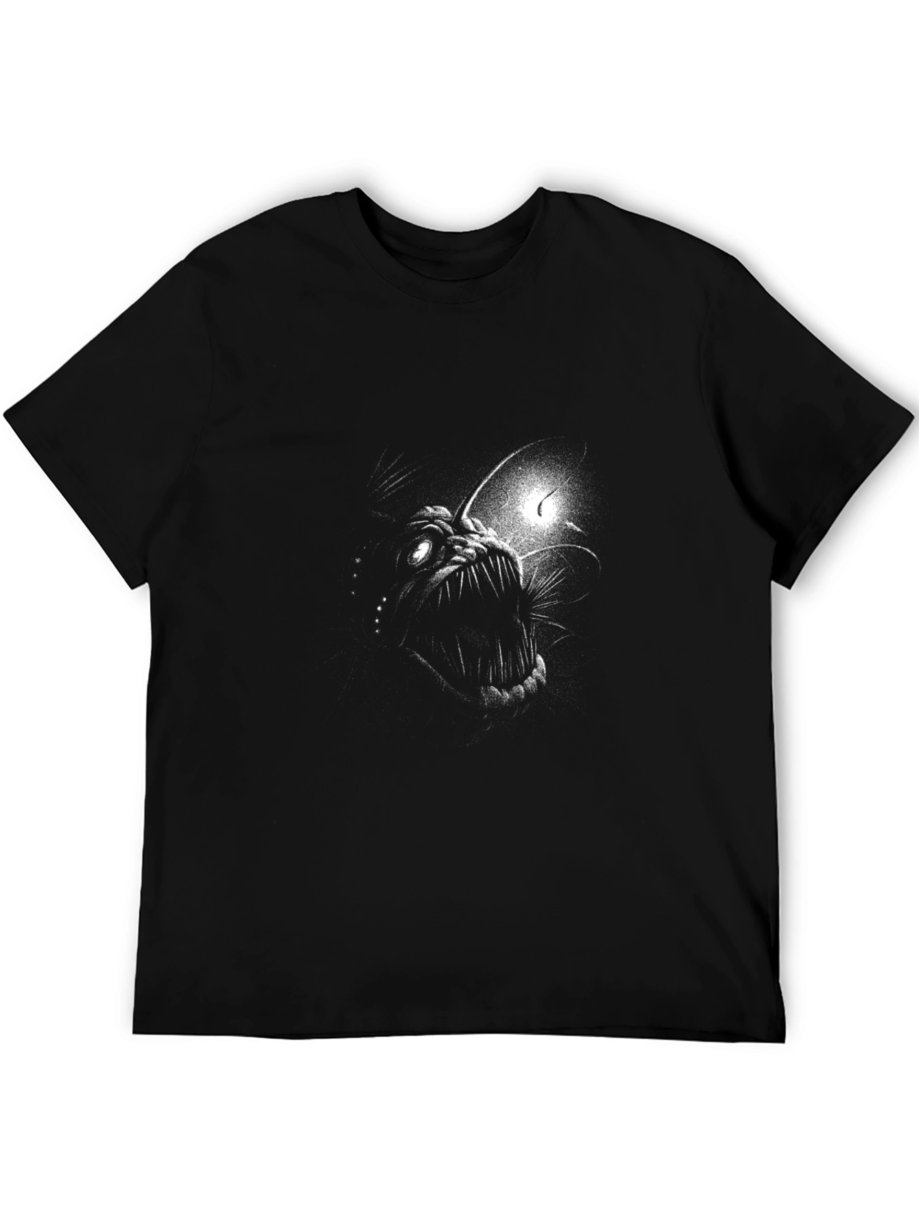 Anglerfish Graphic Tee - Dark & Edgy Design