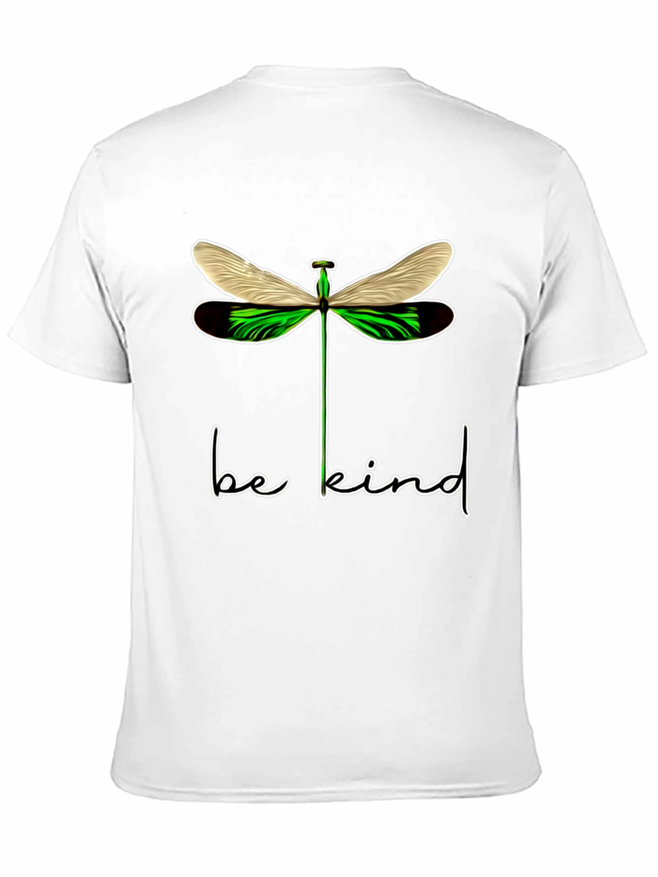 Be Kind Dragonfly Graphic T-Shirt - Stylish Comfort