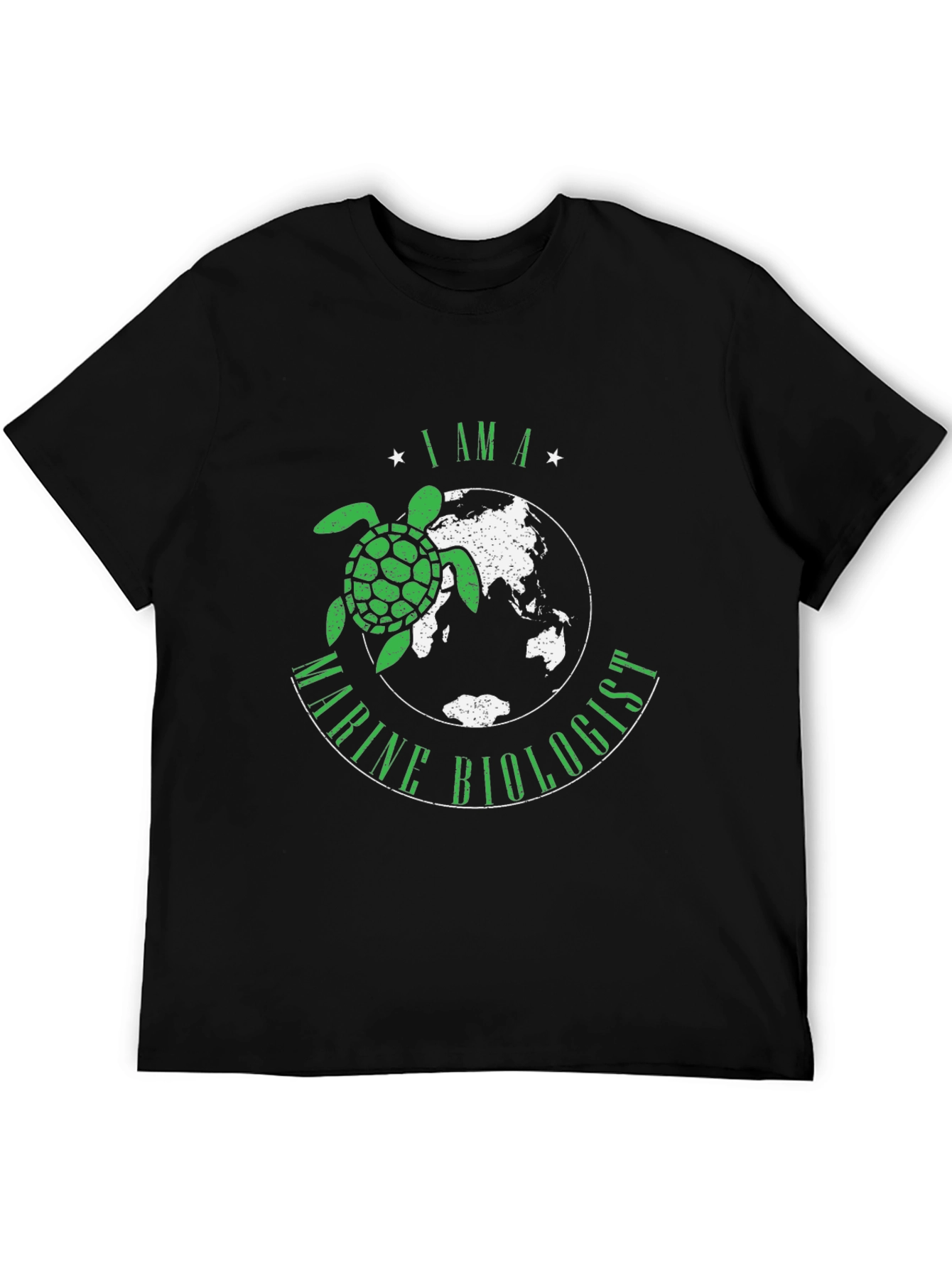 Marine Biologist Turtle Graphic T-Shirt