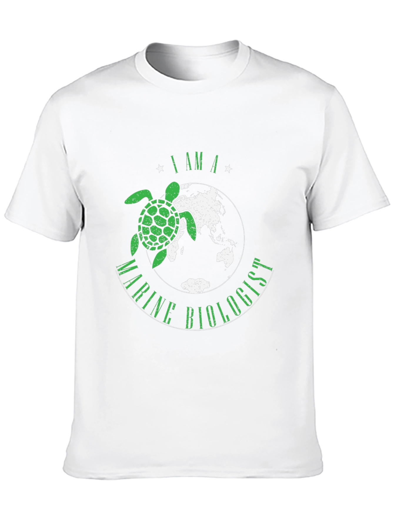 Marine Biologist Turtle Graphic T-Shirt