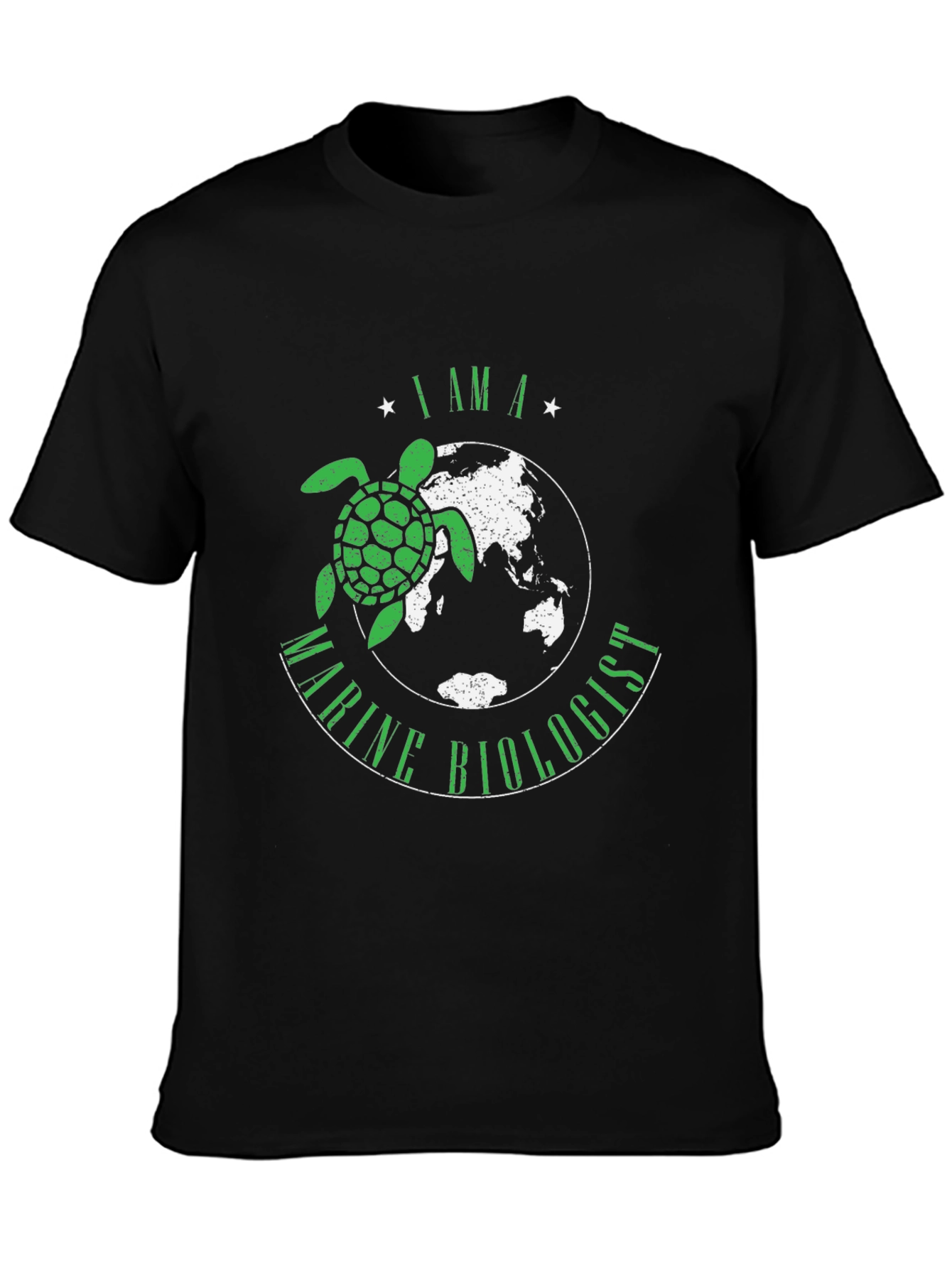 Marine Biologist Turtle Graphic T-Shirt
