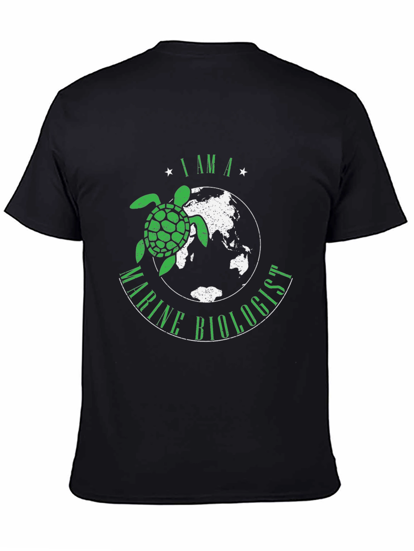 Marine Biologist Turtle Graphic T-Shirt