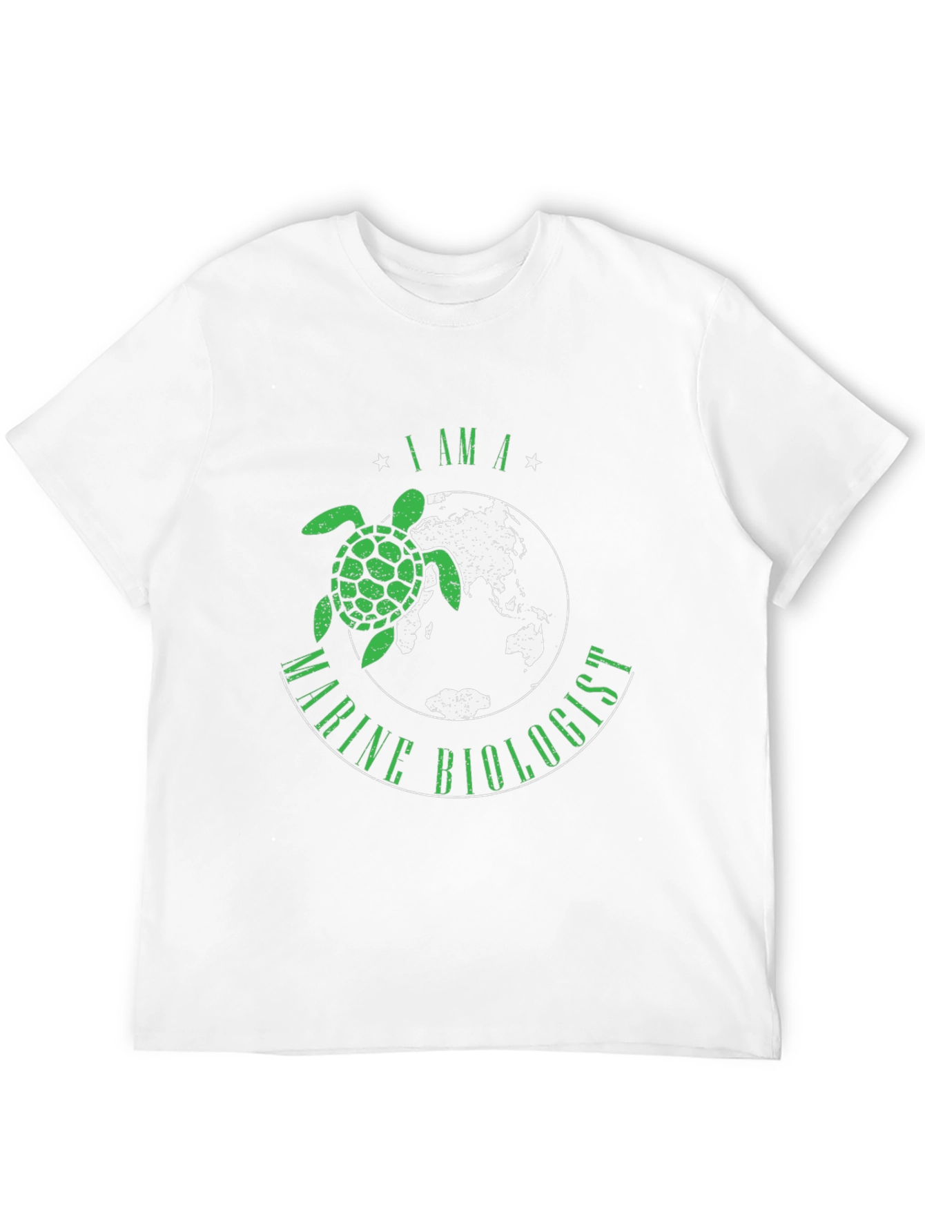 Marine Biologist Turtle Graphic T-Shirt