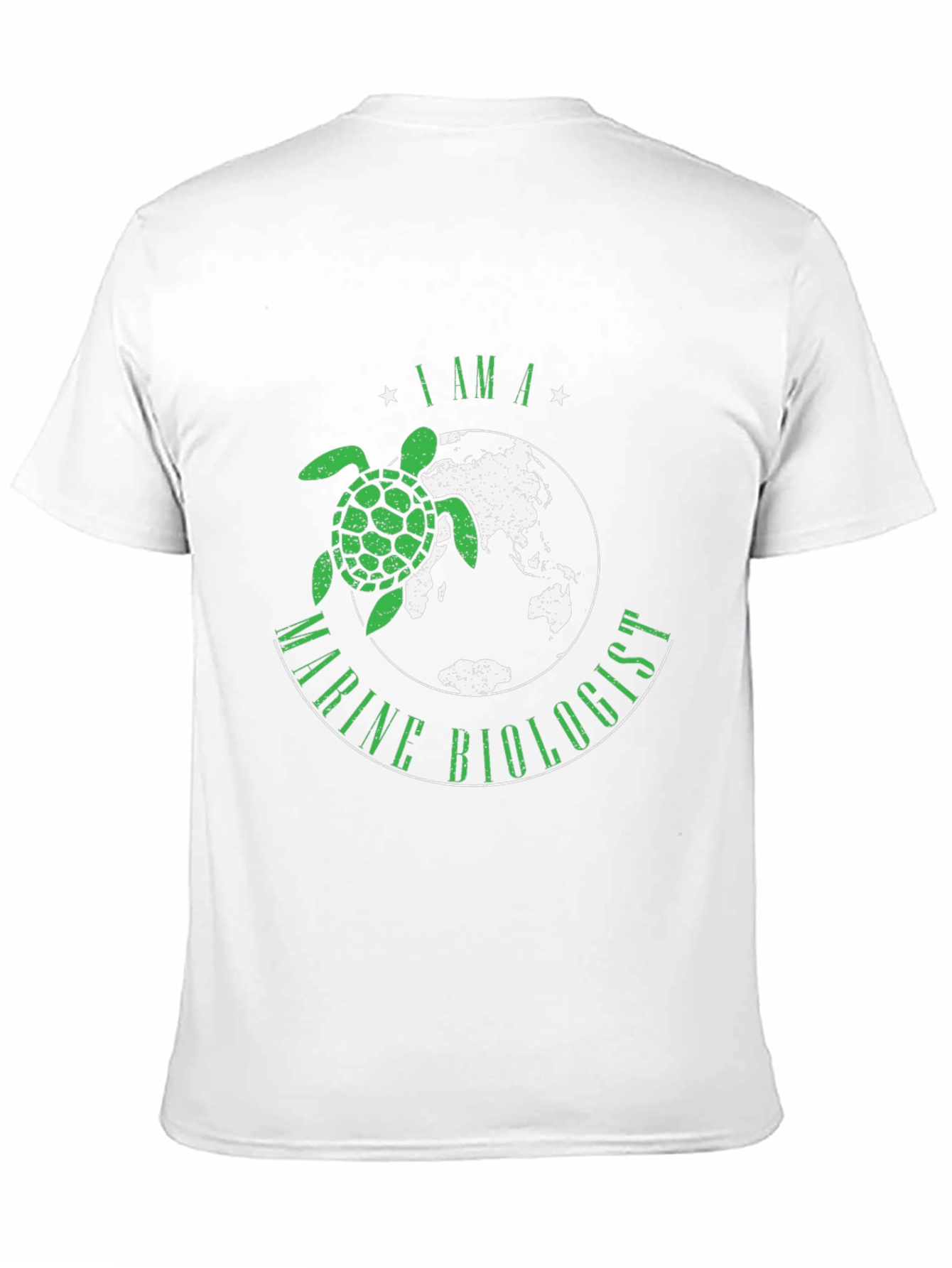 Marine Biologist Turtle Graphic T-Shirt