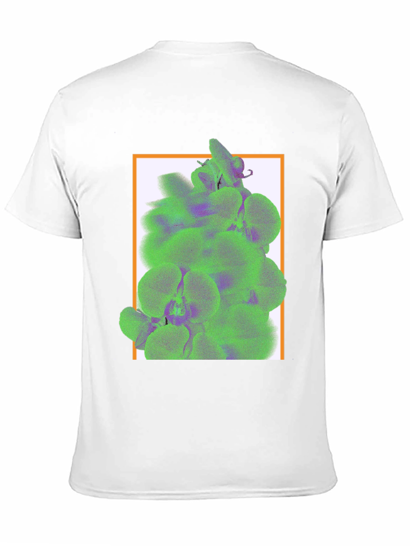 Trendy Graphic Tee with Floral Accent