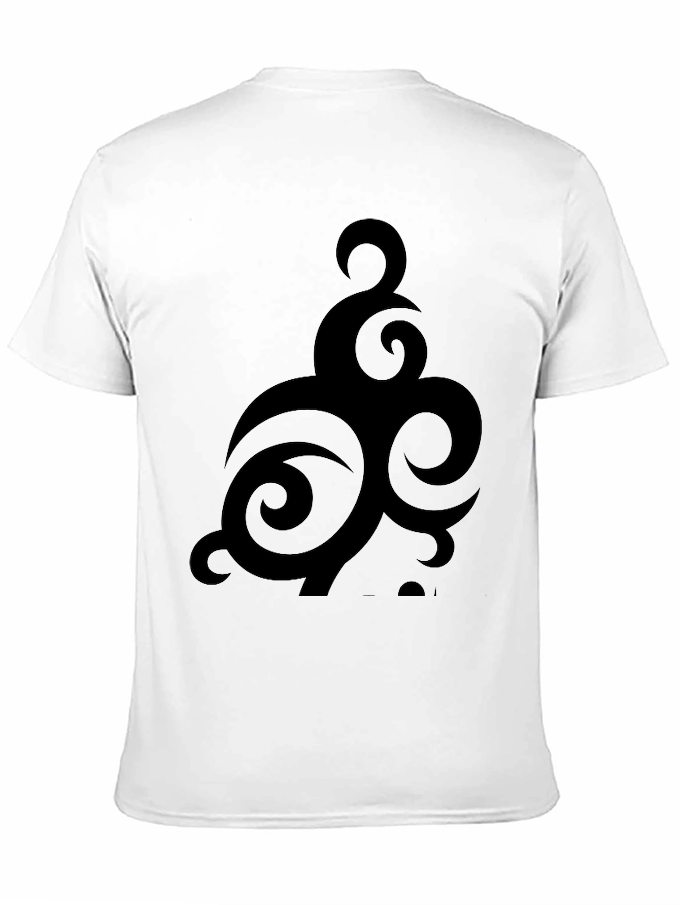 Tribal Graphic Black T-Shirt - Casual Style