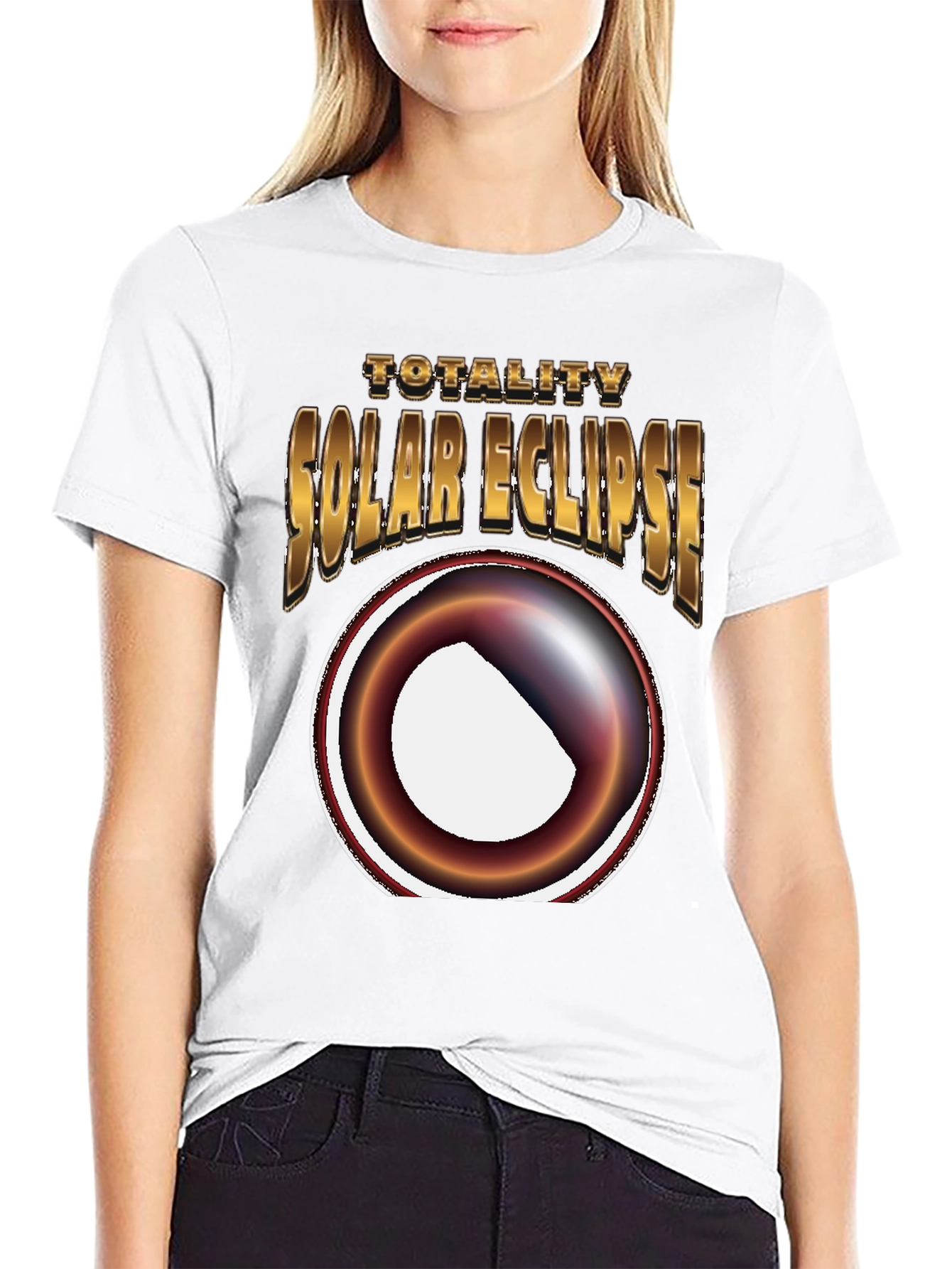 Totality Solar Eclipse Black T-Shirt