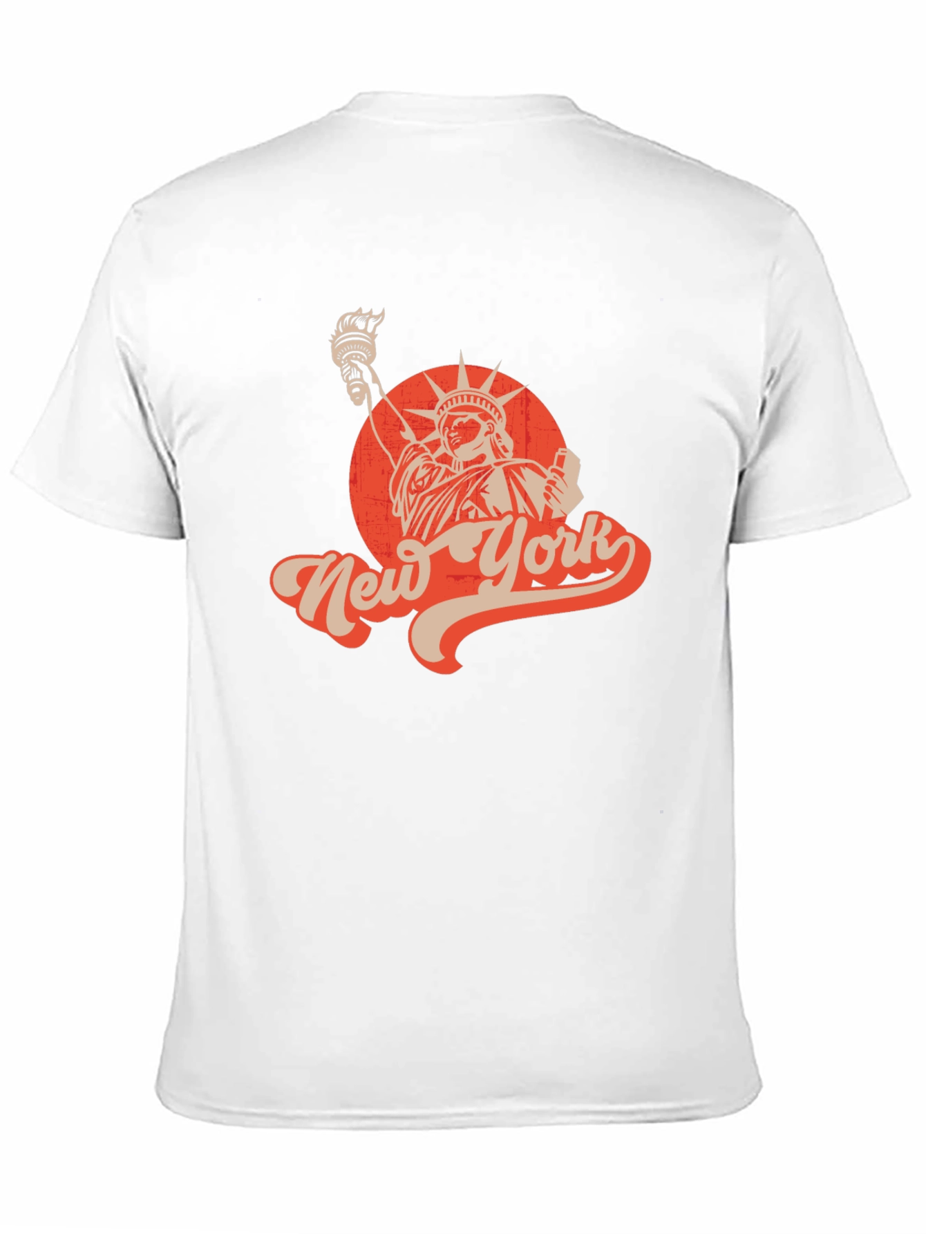 Retro New York Statue of Liberty Graphic Tee