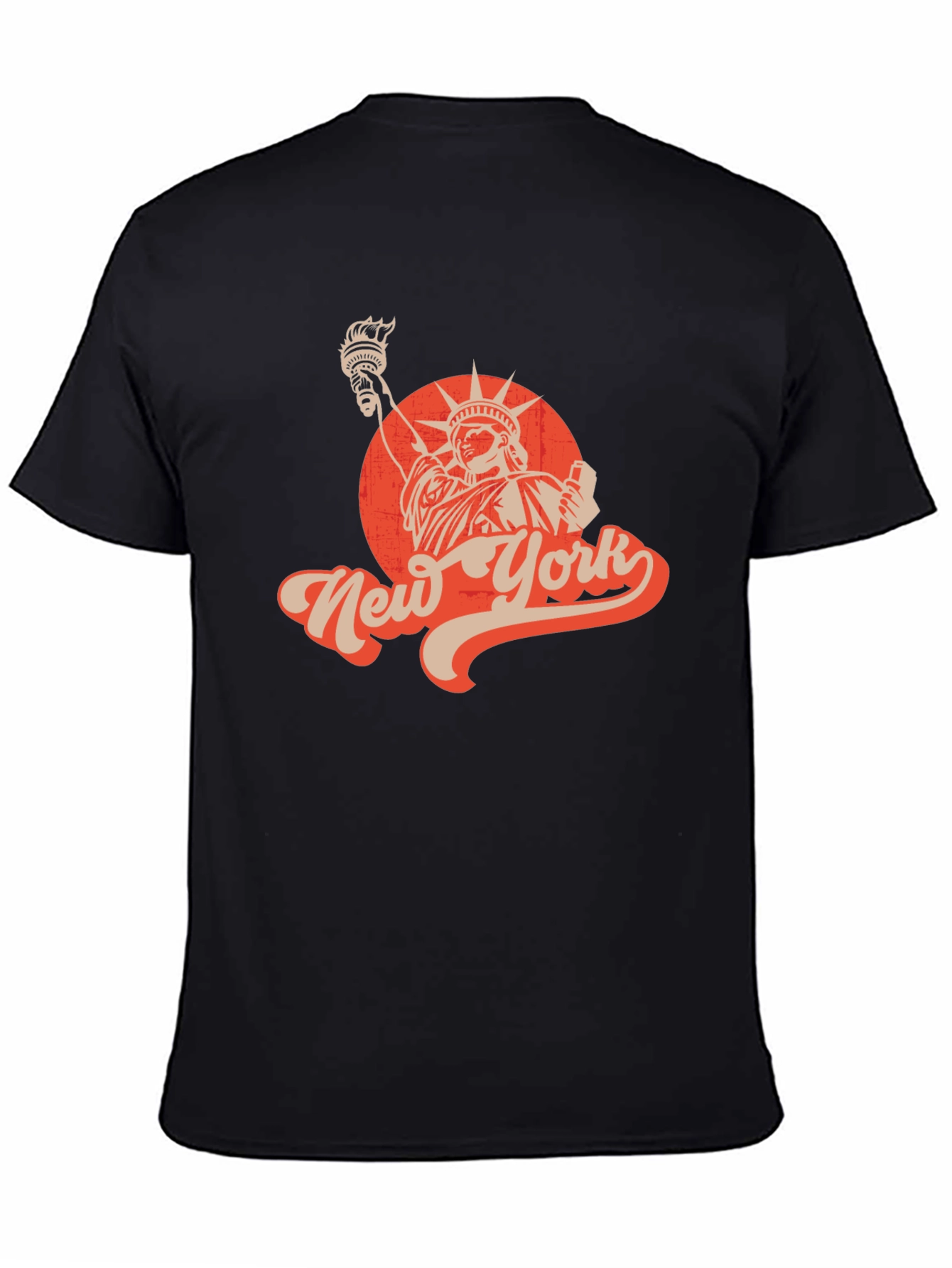 Retro New York Statue of Liberty Graphic Tee