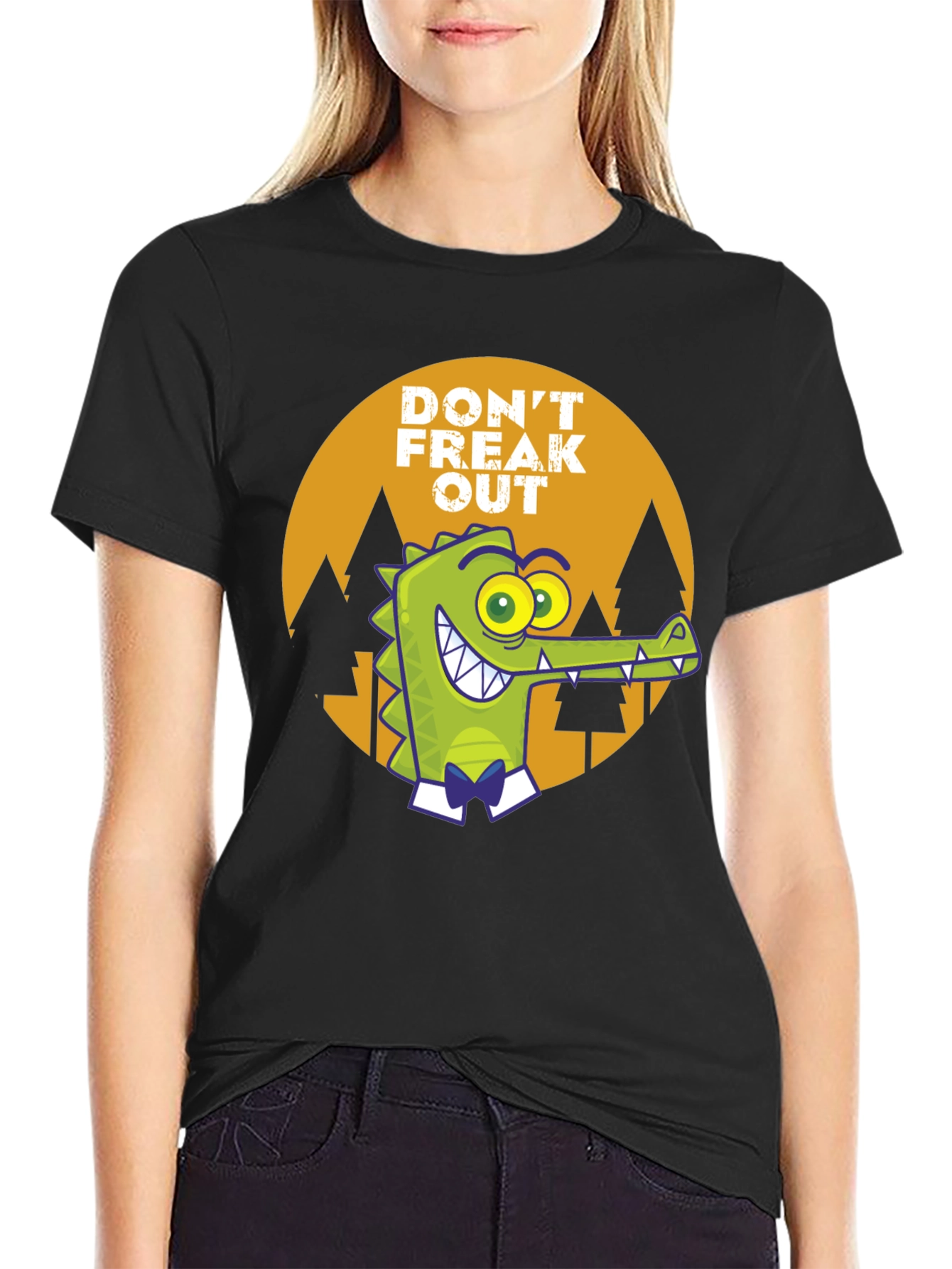 Dont Freak Out Crocodile T-Shirt