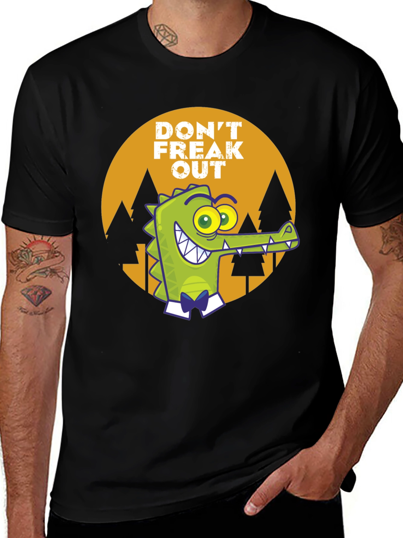 Dont Freak Out Crocodile T-Shirt