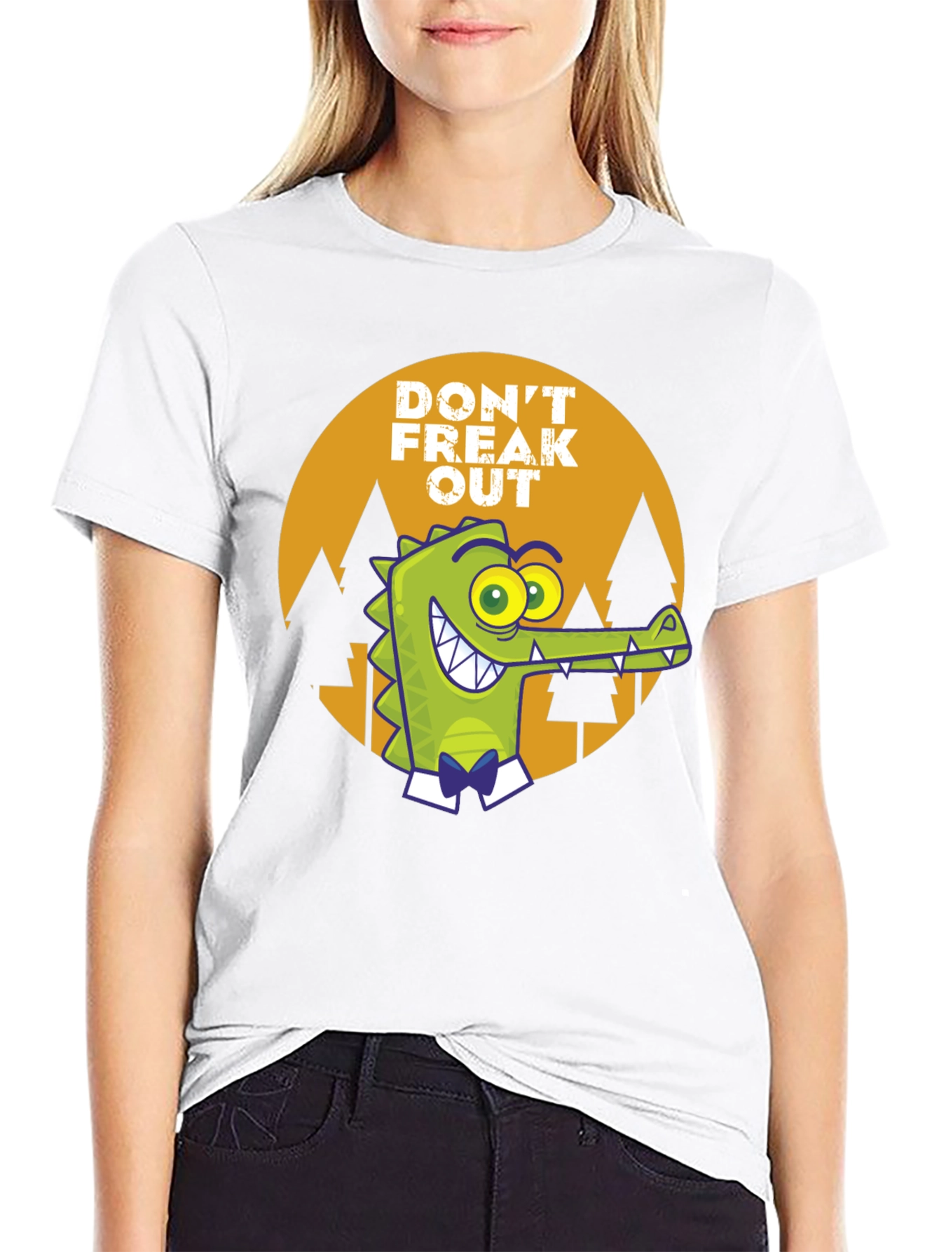 Dont Freak Out Crocodile T-Shirt
