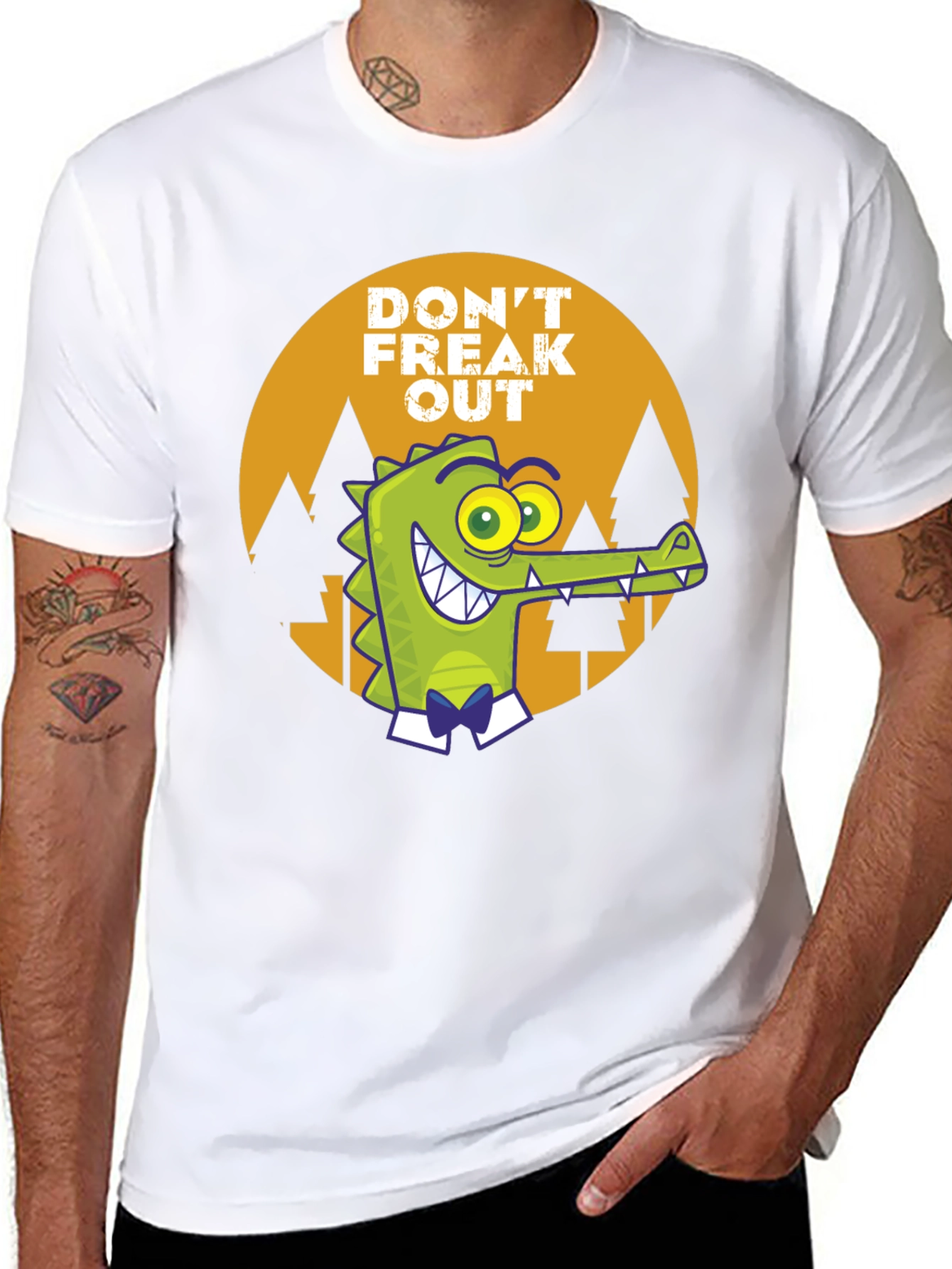 Dont Freak Out Crocodile T-Shirt