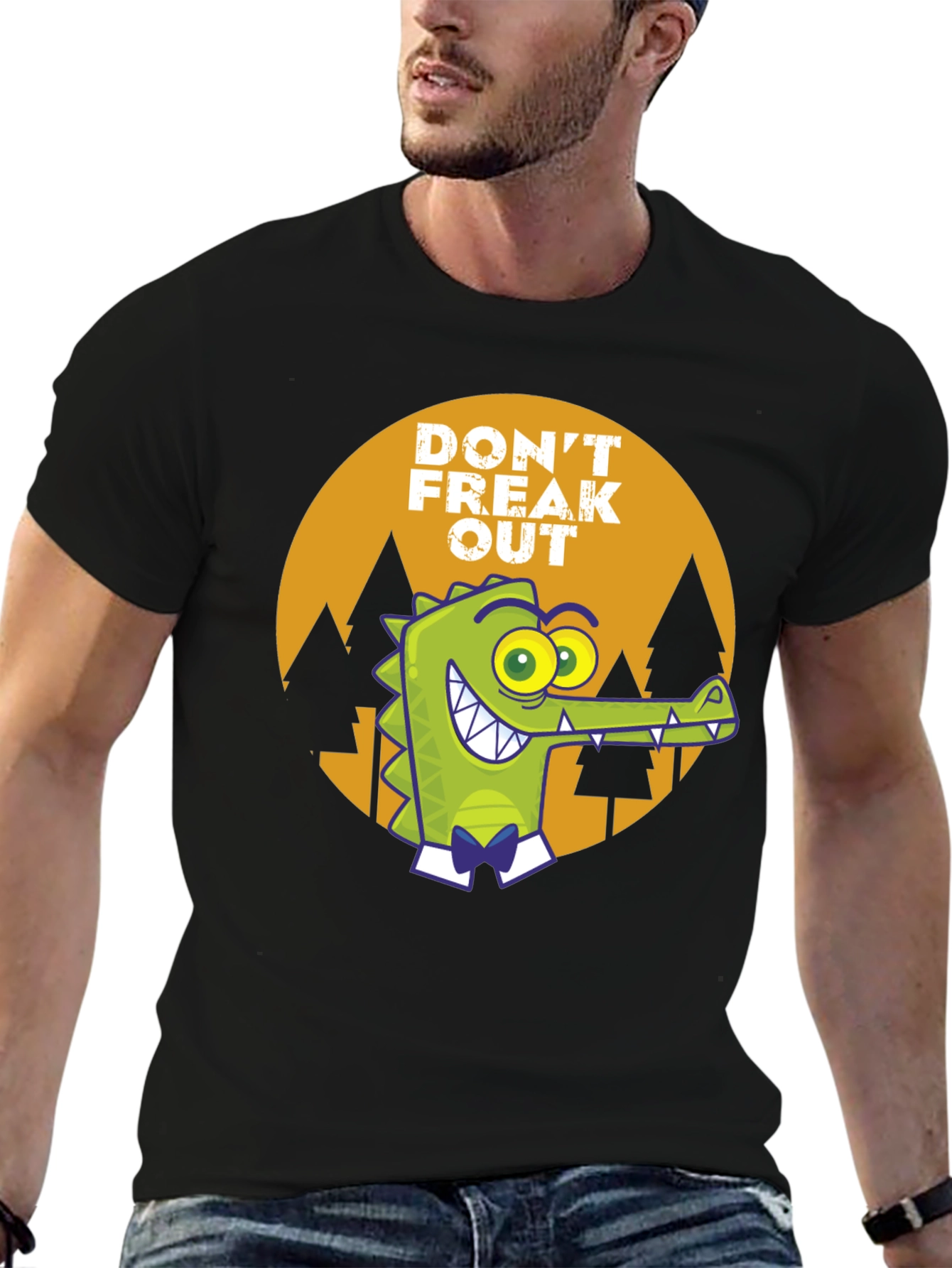 Dont Freak Out Crocodile T-Shirt