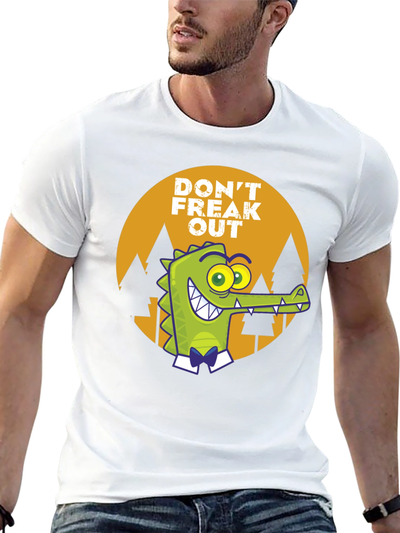 Dont Freak Out Crocodile T-Shirt