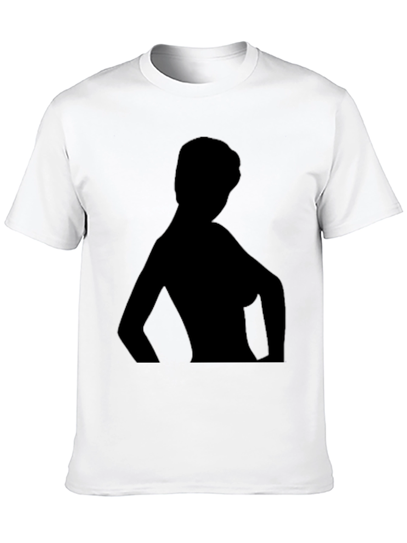 Silhouette Graphic Tee - Black Casual Shirt