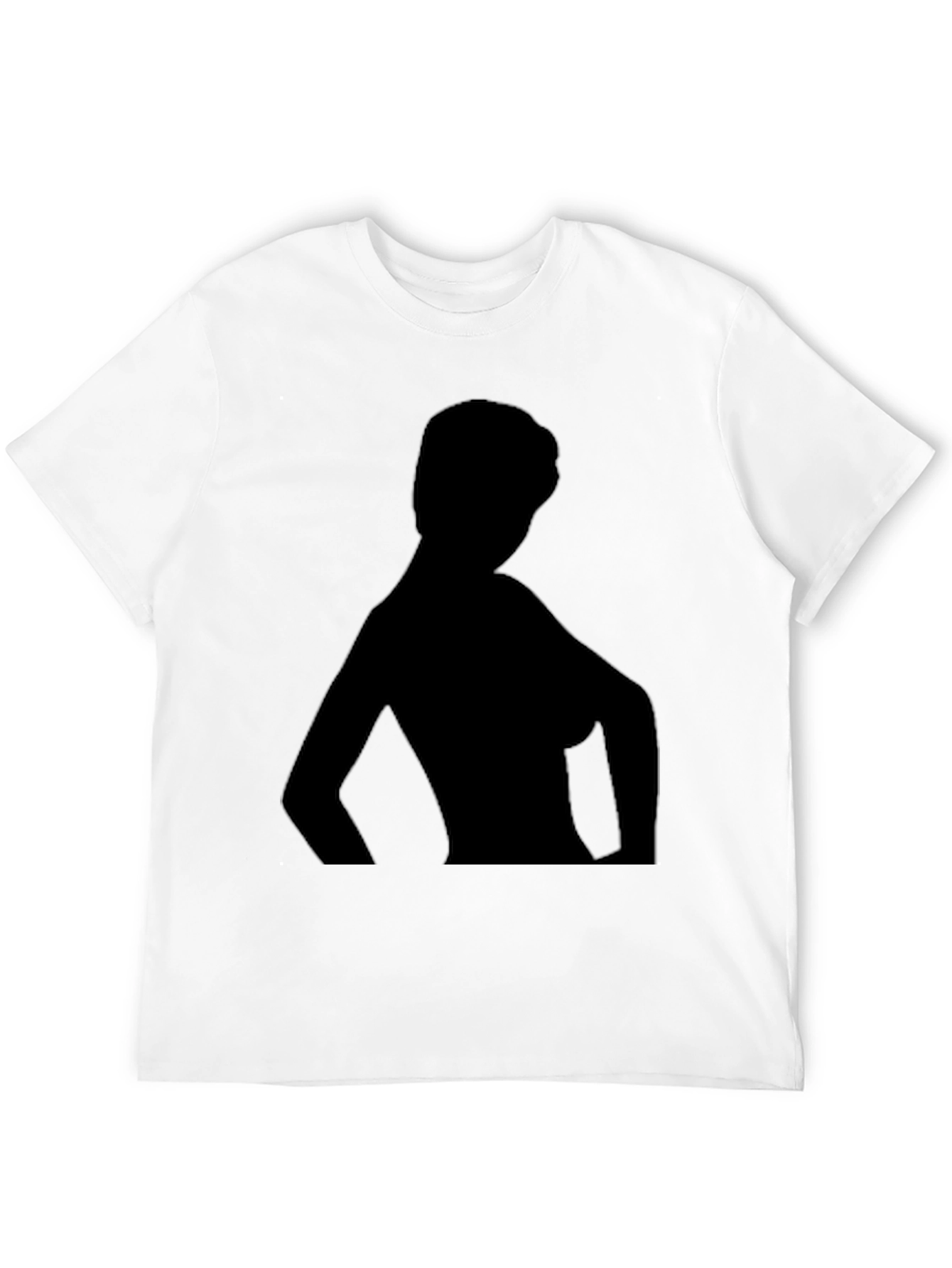 Silhouette Graphic Tee - Black Casual Shirt