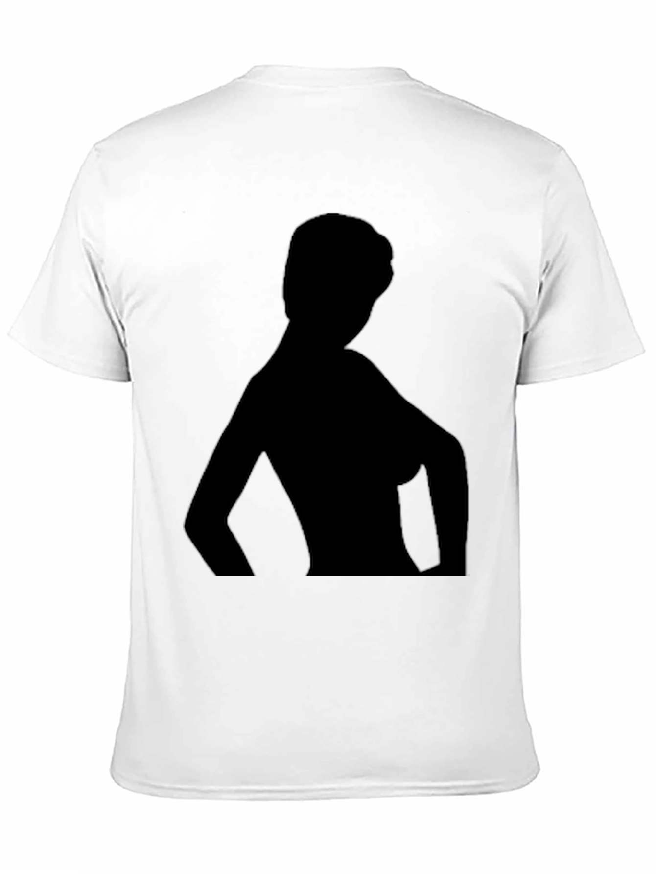 Silhouette Graphic Tee - Black Casual Shirt
