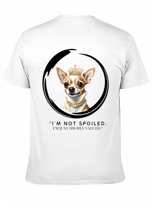 Spoiled Dog T-Shirt - Chihuahua Crown Graphic