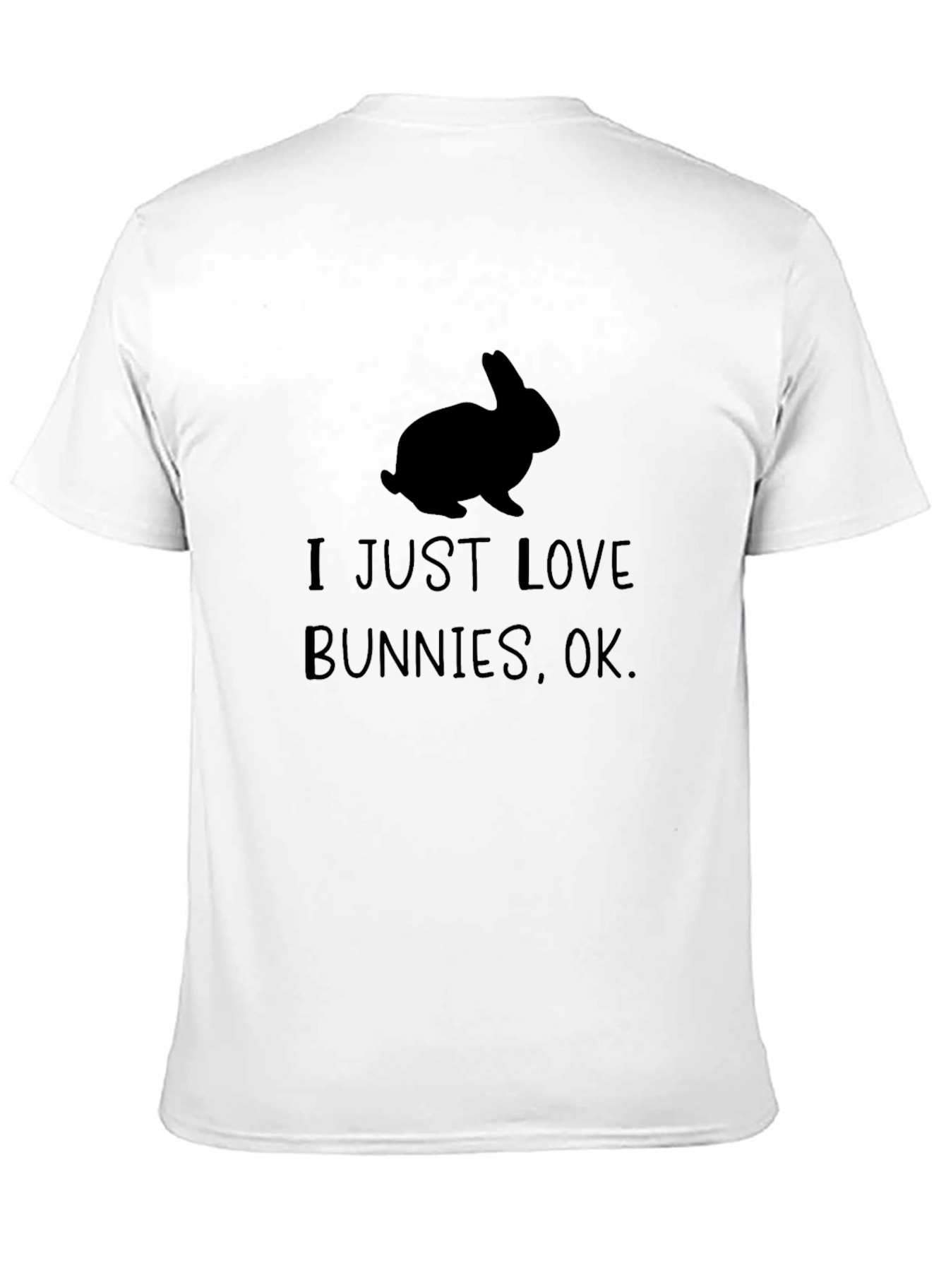 I Love Bunnies T-Shirt - Cute Rabbit Tee
