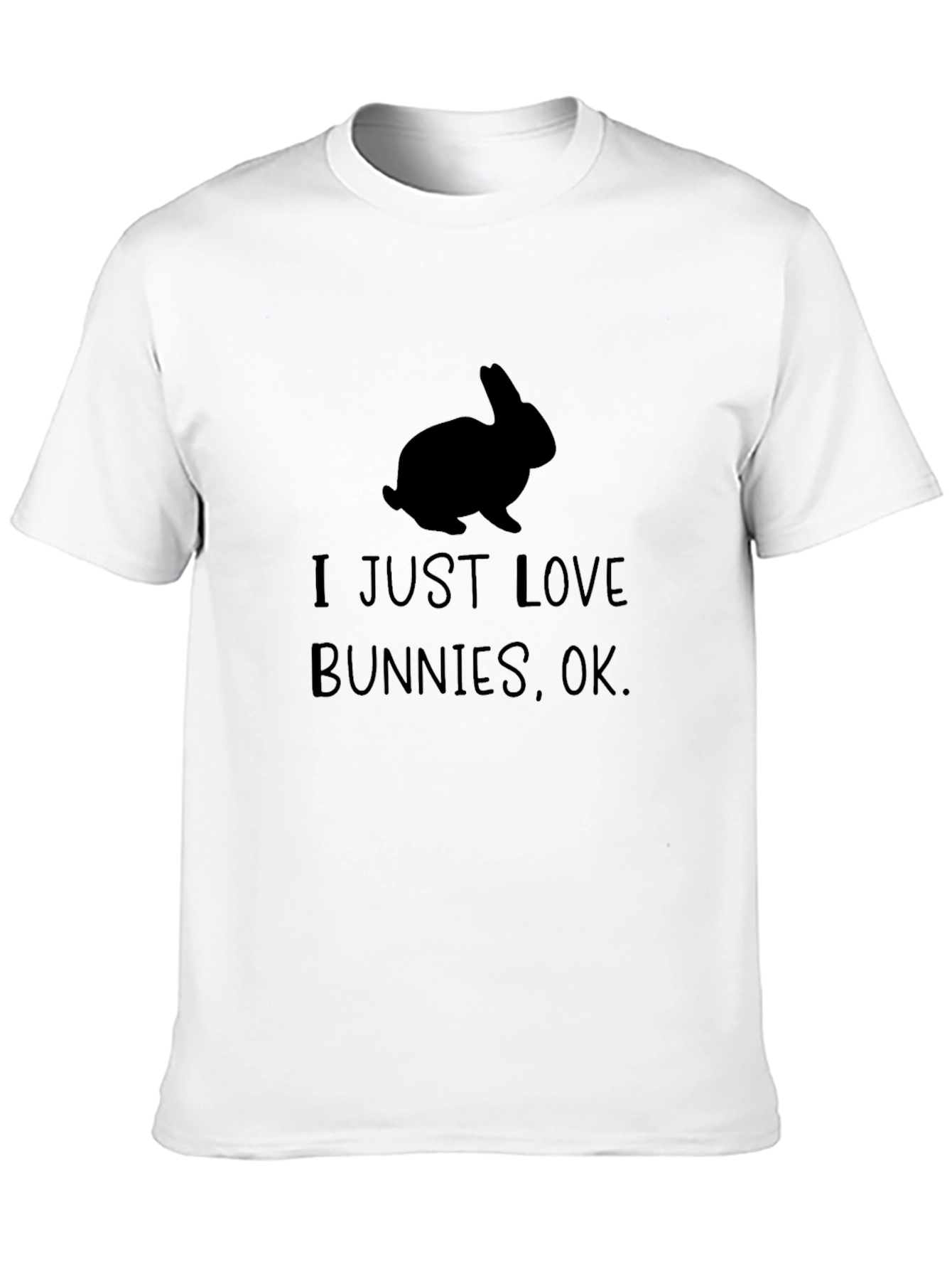 I Love Bunnies T-Shirt - Cute Rabbit Tee