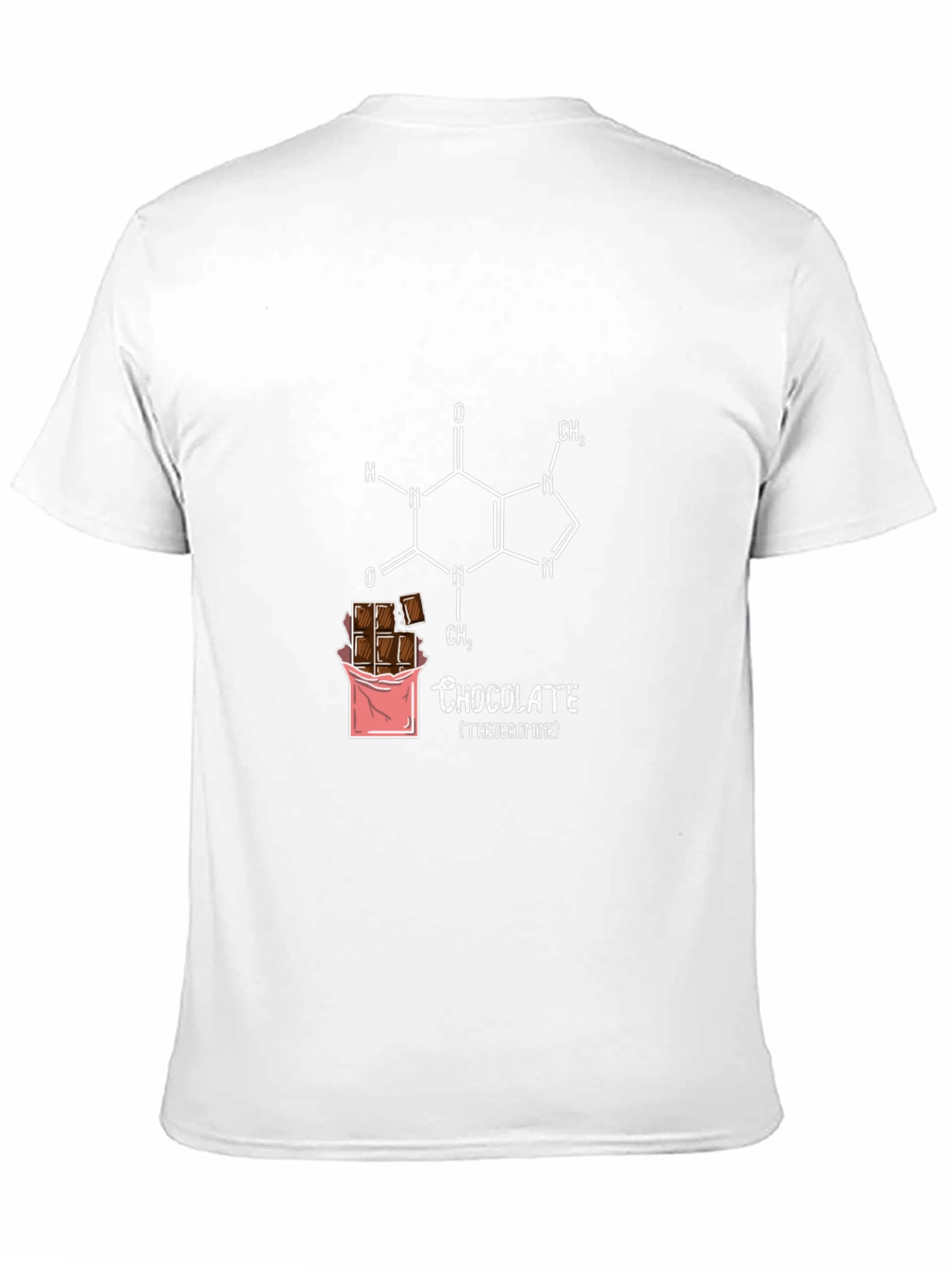 Chocolate Theobromine T-Shirt - Funny Science Tee