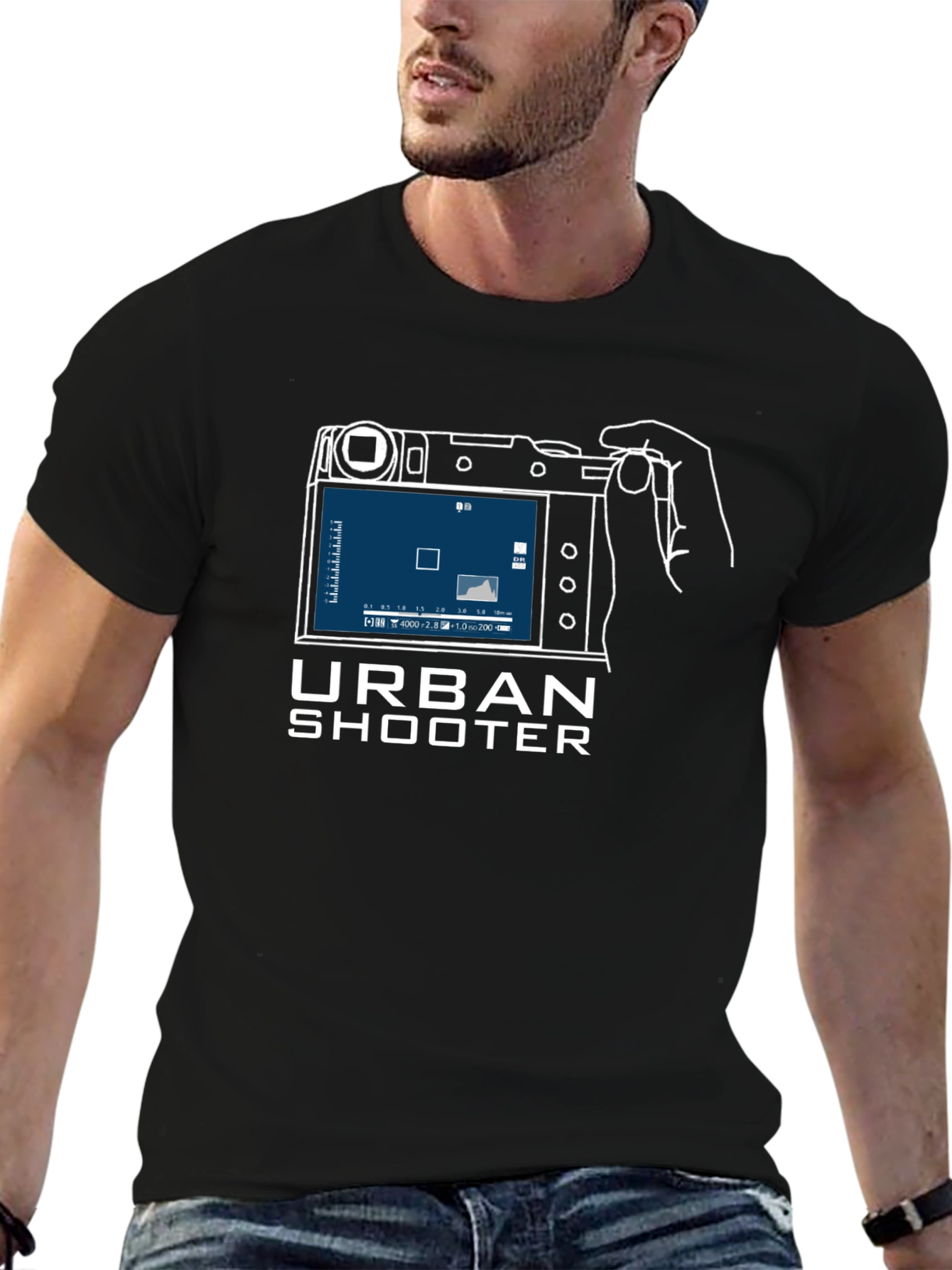 Urban Shooter Camera Graphic T-Shirt