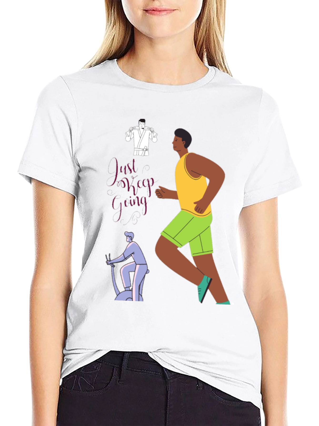 Just Keep Going Graphic Tee
