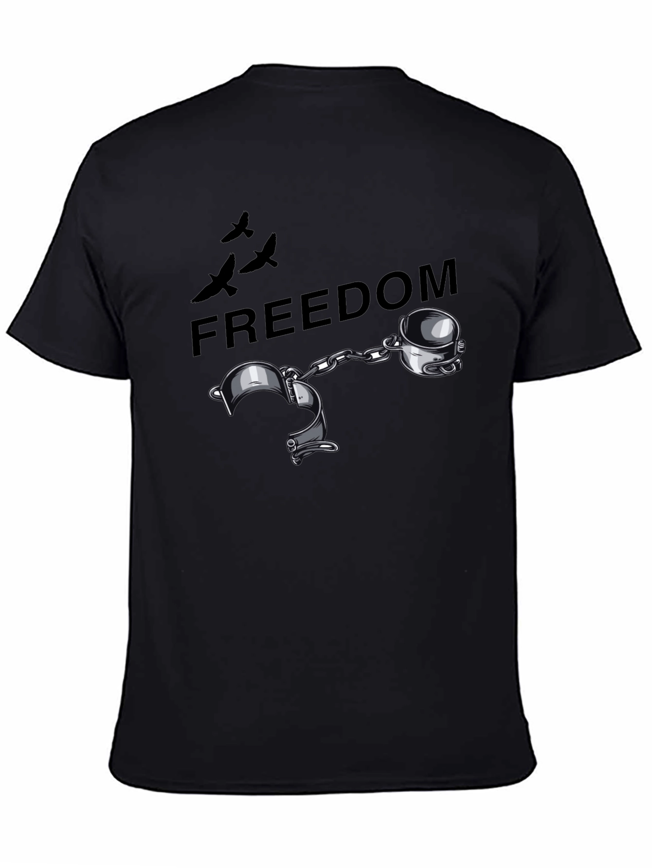 Freedom Handcuffs Graphic T-Shirt