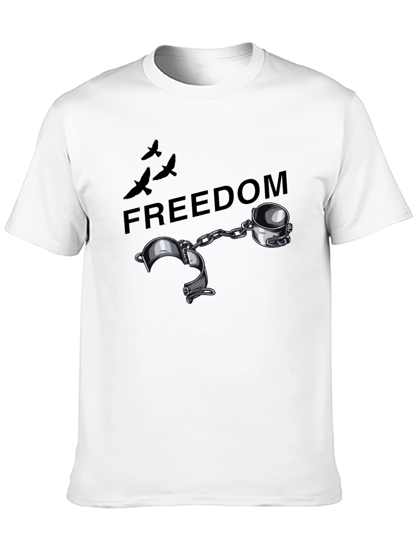 Freedom Handcuffs Graphic T-Shirt
