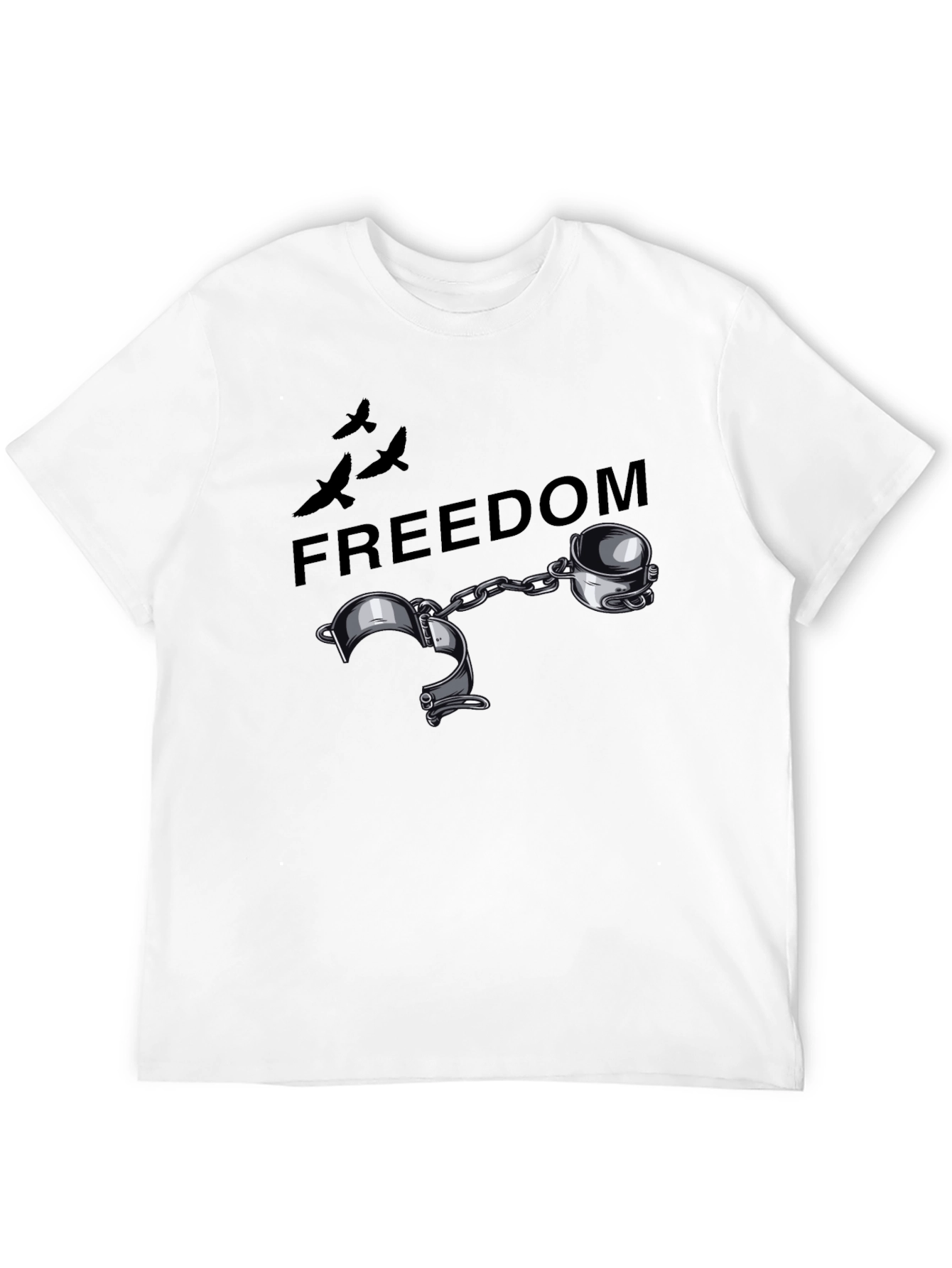 Freedom Handcuffs Graphic T-Shirt