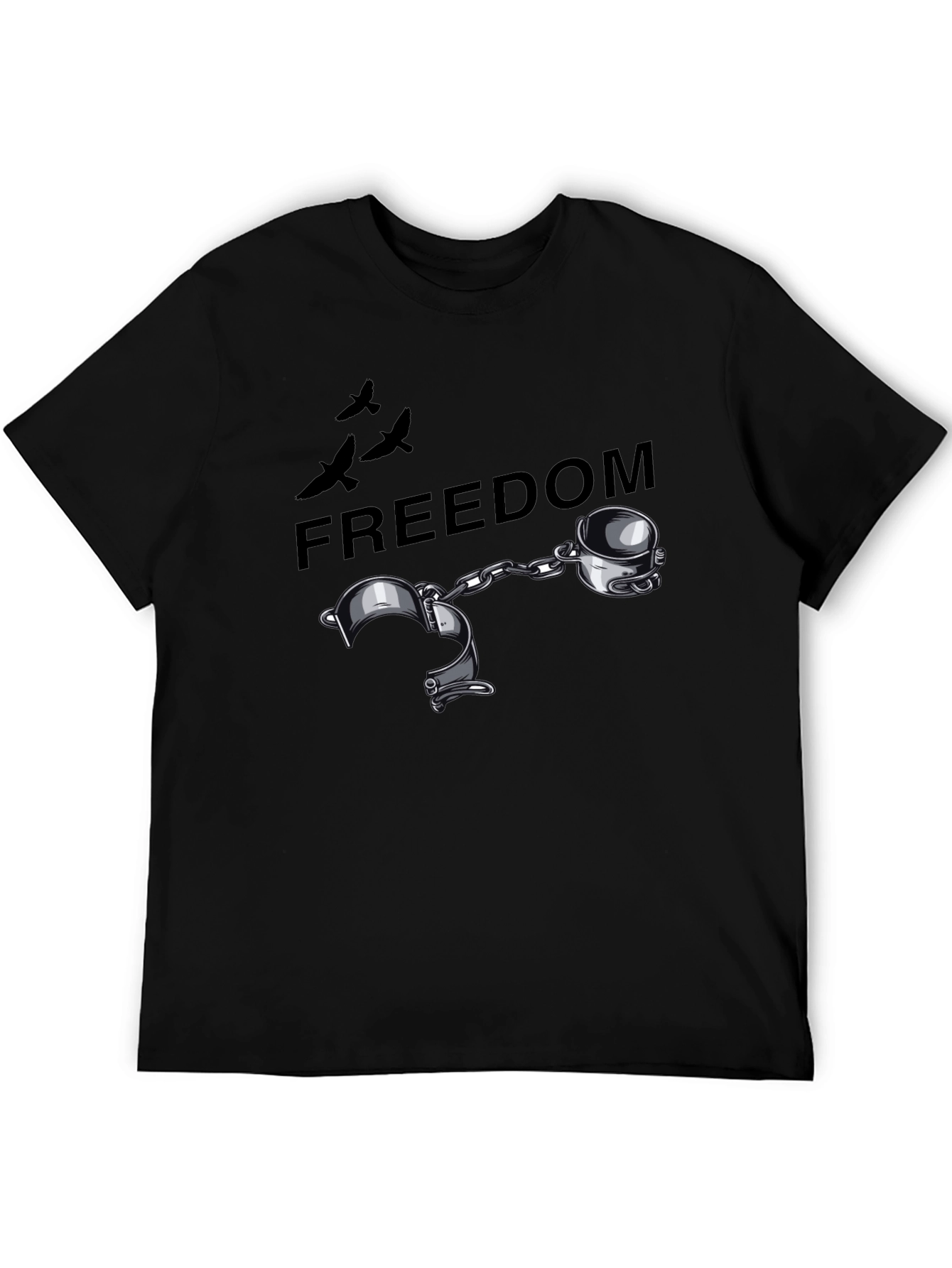 Freedom Handcuffs Graphic T-Shirt