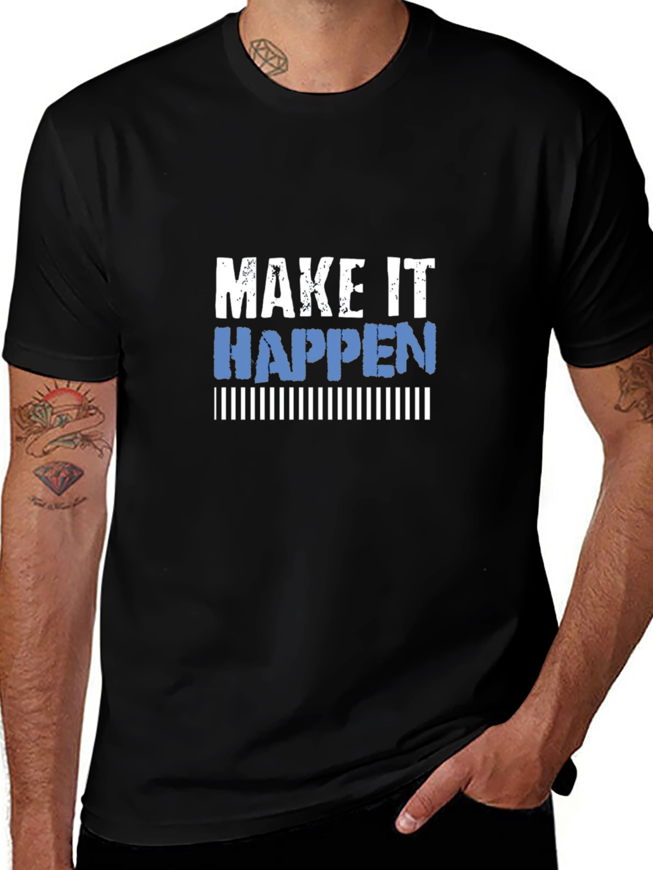 Make It Happen Graphic Tee - Motivational Shirt