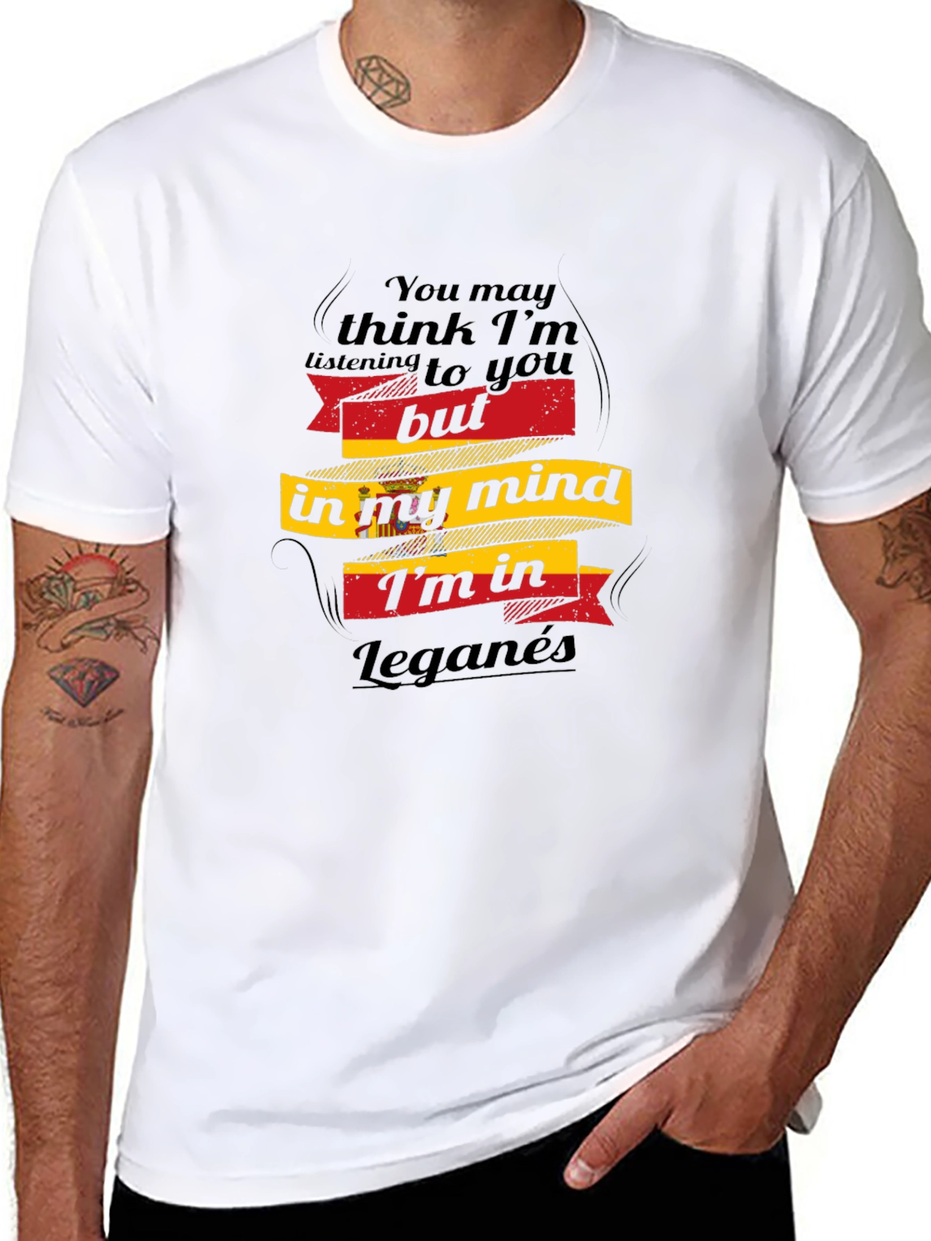 Leganes Mind T-Shirt - Spain Travel Souvenir Tee