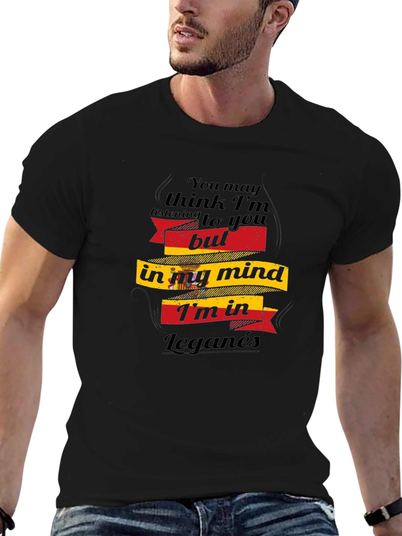 Leganes Mind T-Shirt - Spain Travel Souvenir Tee