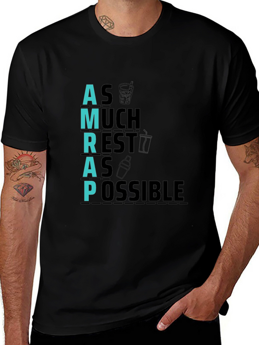 AMRAP - As Much Rest As Possible - T-Shirt
