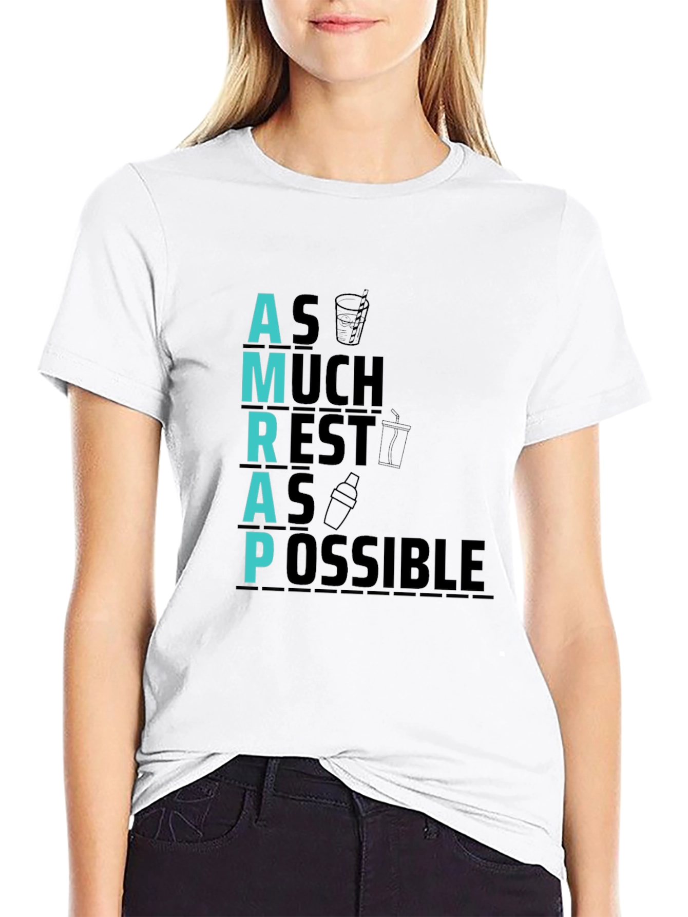 AMRAP - As Much Rest As Possible - T-Shirt
