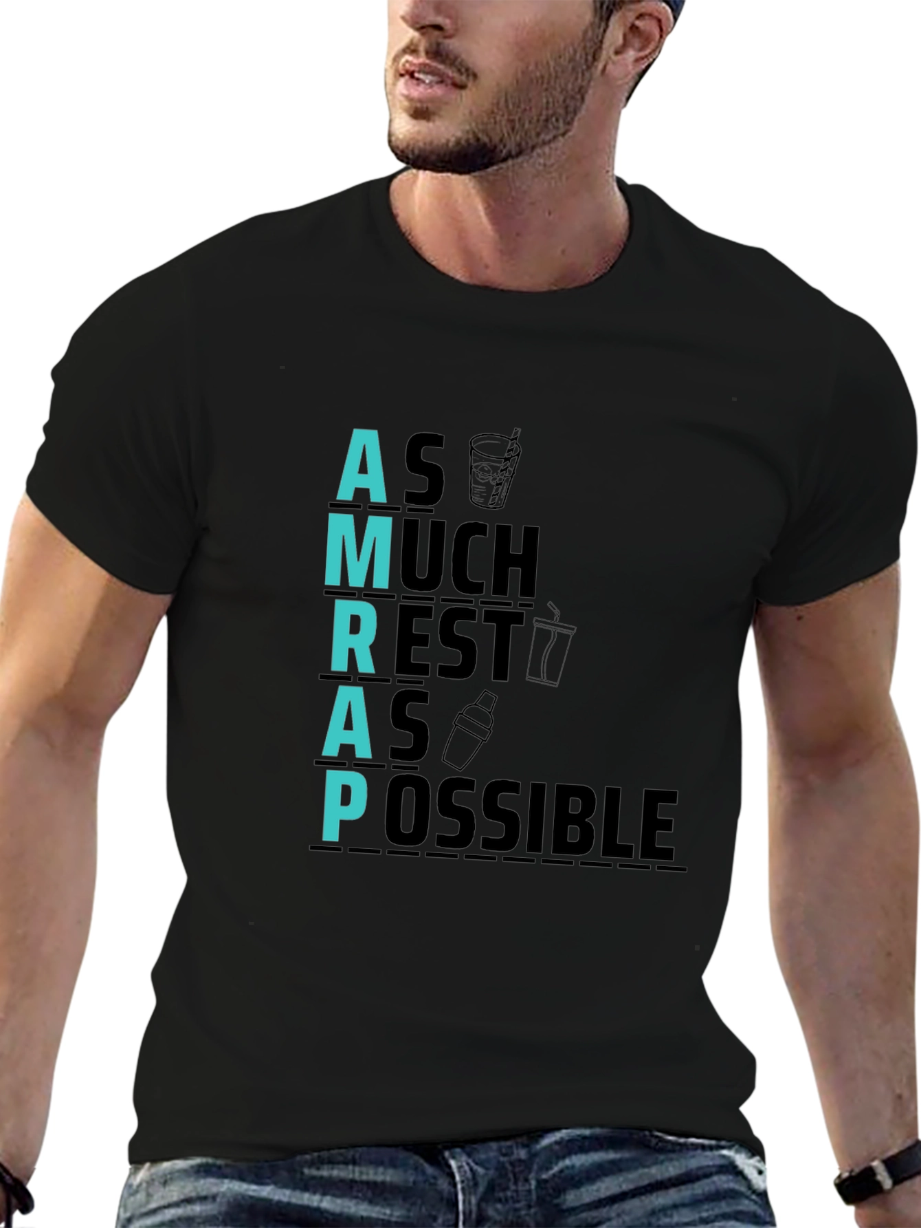 AMRAP - As Much Rest As Possible - T-Shirt
