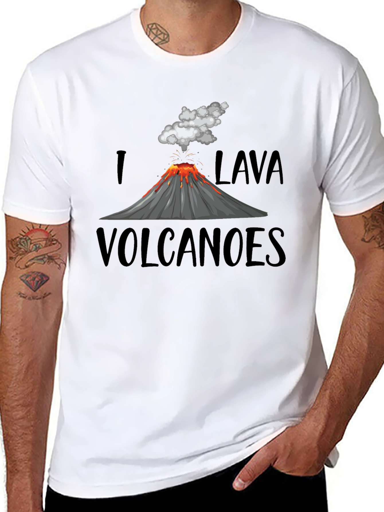 I Lava Volcanoes T-Shirt - Erupting Style