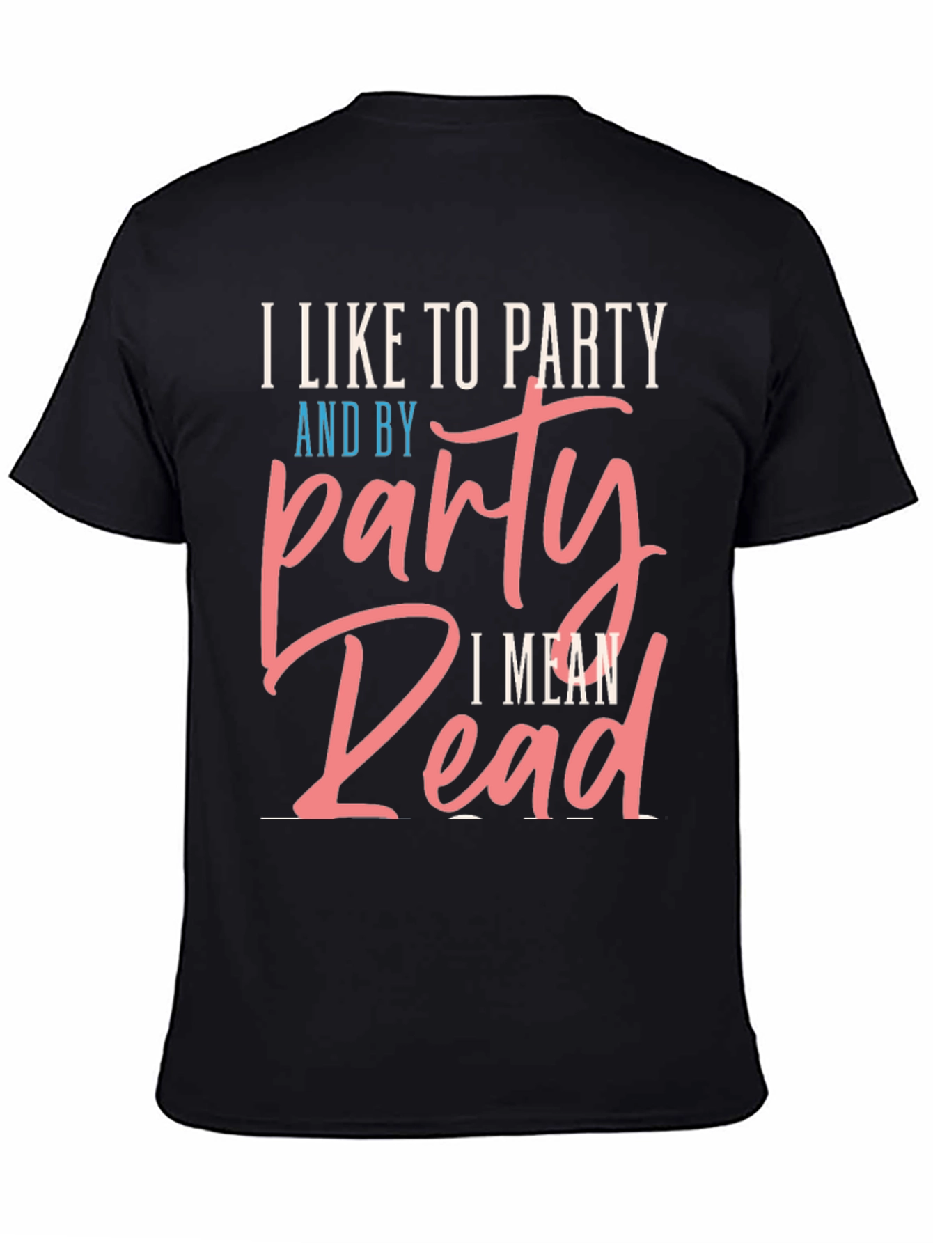 Party til Youre Dead T-Shirt - Black