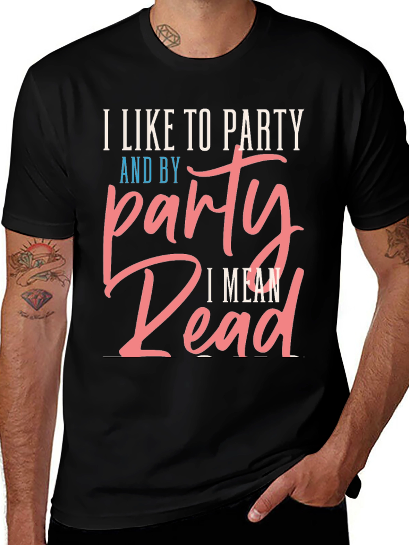 Party til Youre Dead T-Shirt - Black