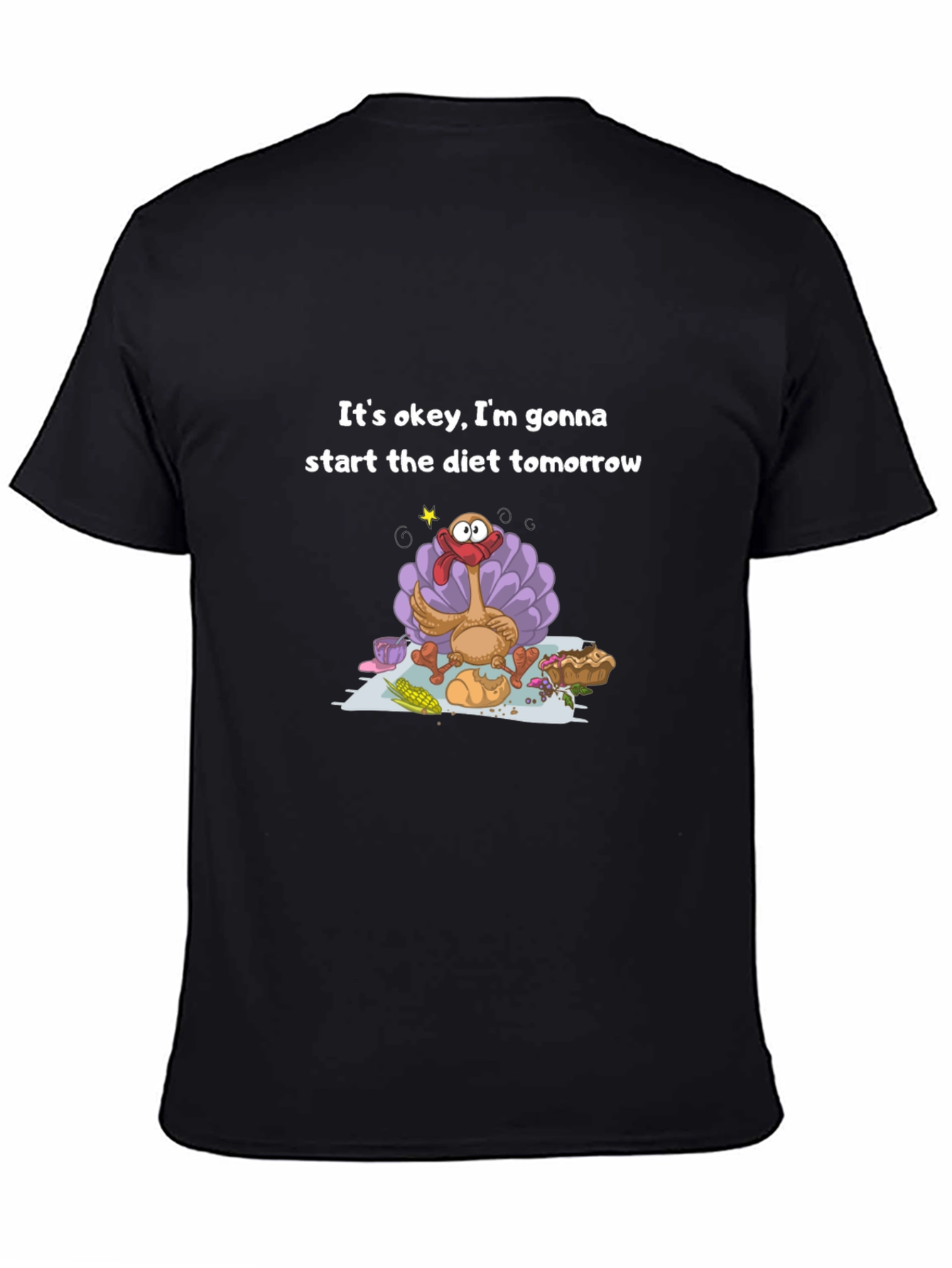 Funny Turkey Diet T-Shirt