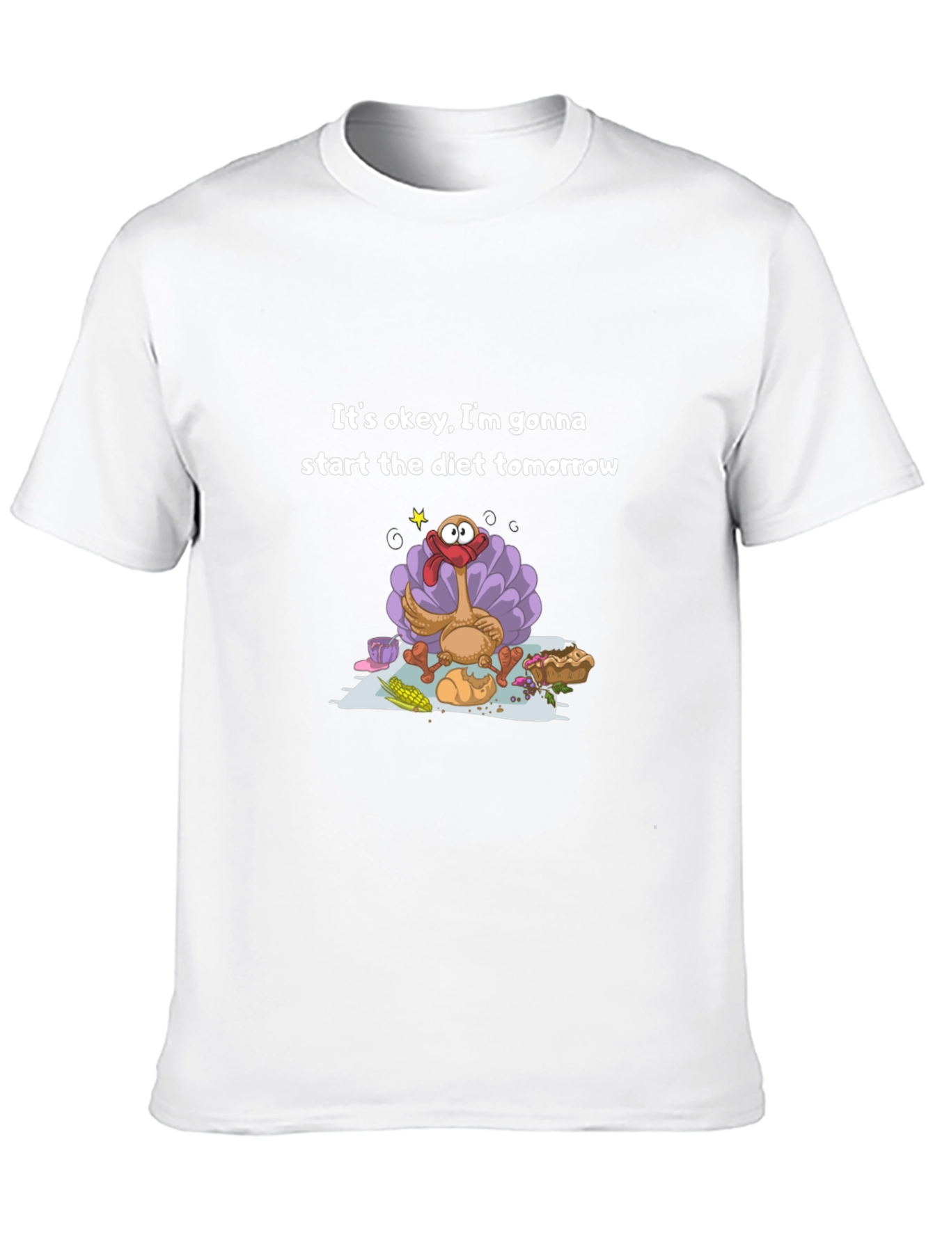 Funny Turkey Diet T-Shirt