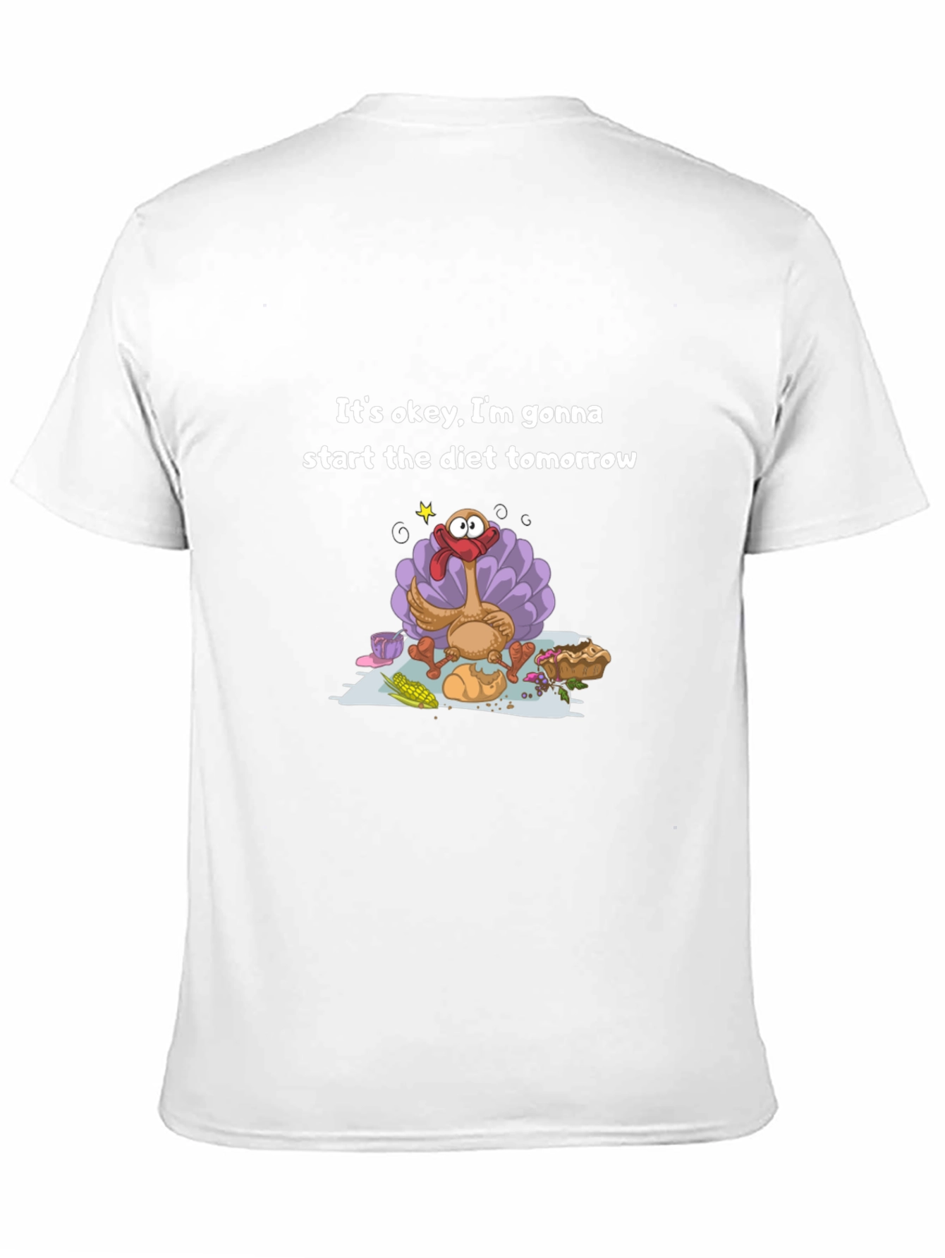 Funny Turkey Diet T-Shirt