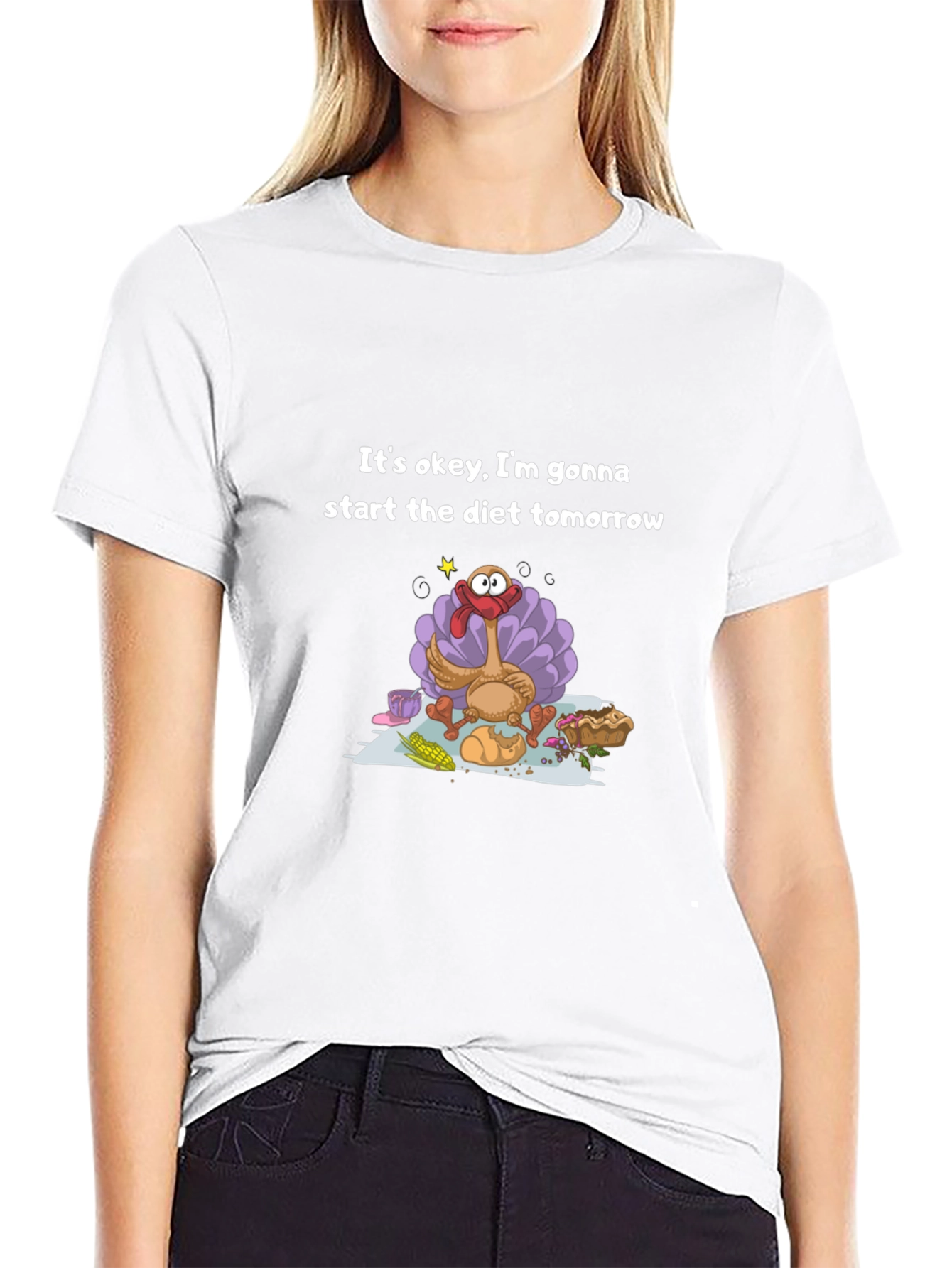 Funny Turkey Diet T-Shirt