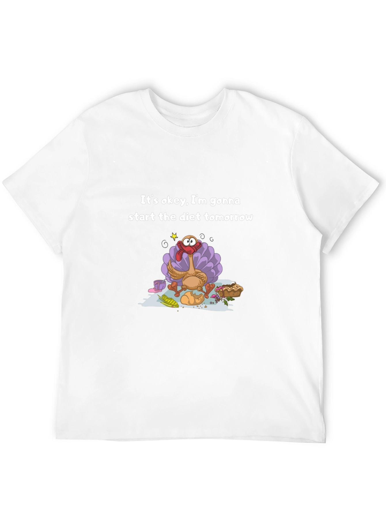 Funny Turkey Diet T-Shirt