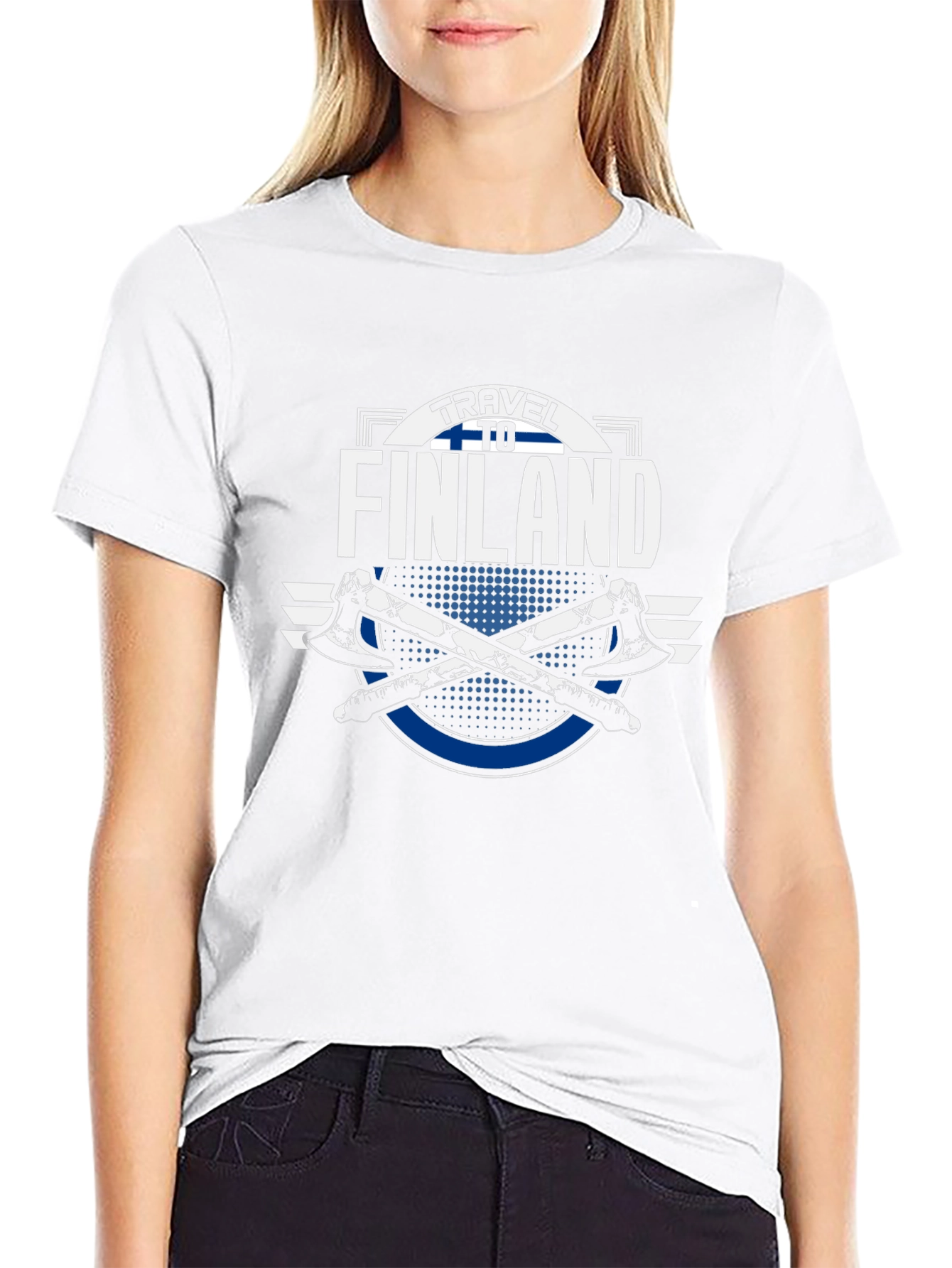 Travel to Finland Graphic T-Shirt